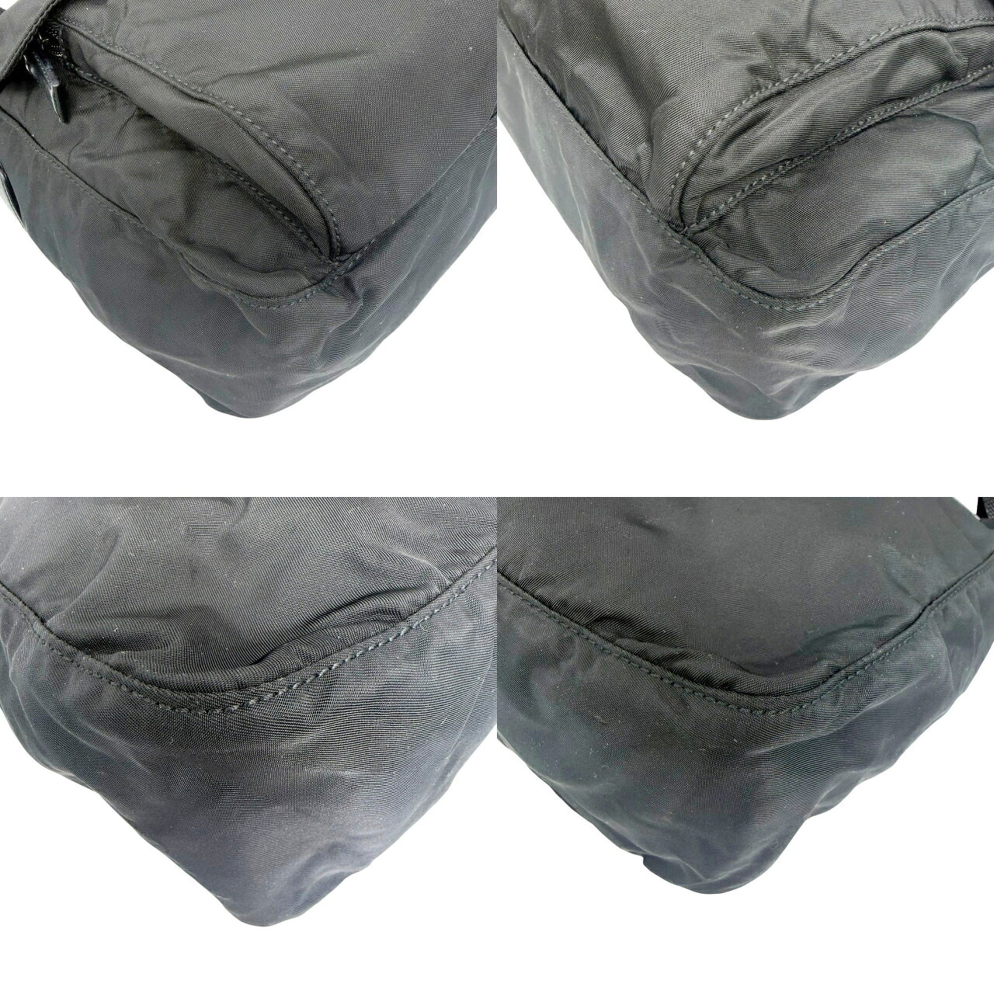 Prada Black Nylon Shoulder Bag (Pre-Owned)