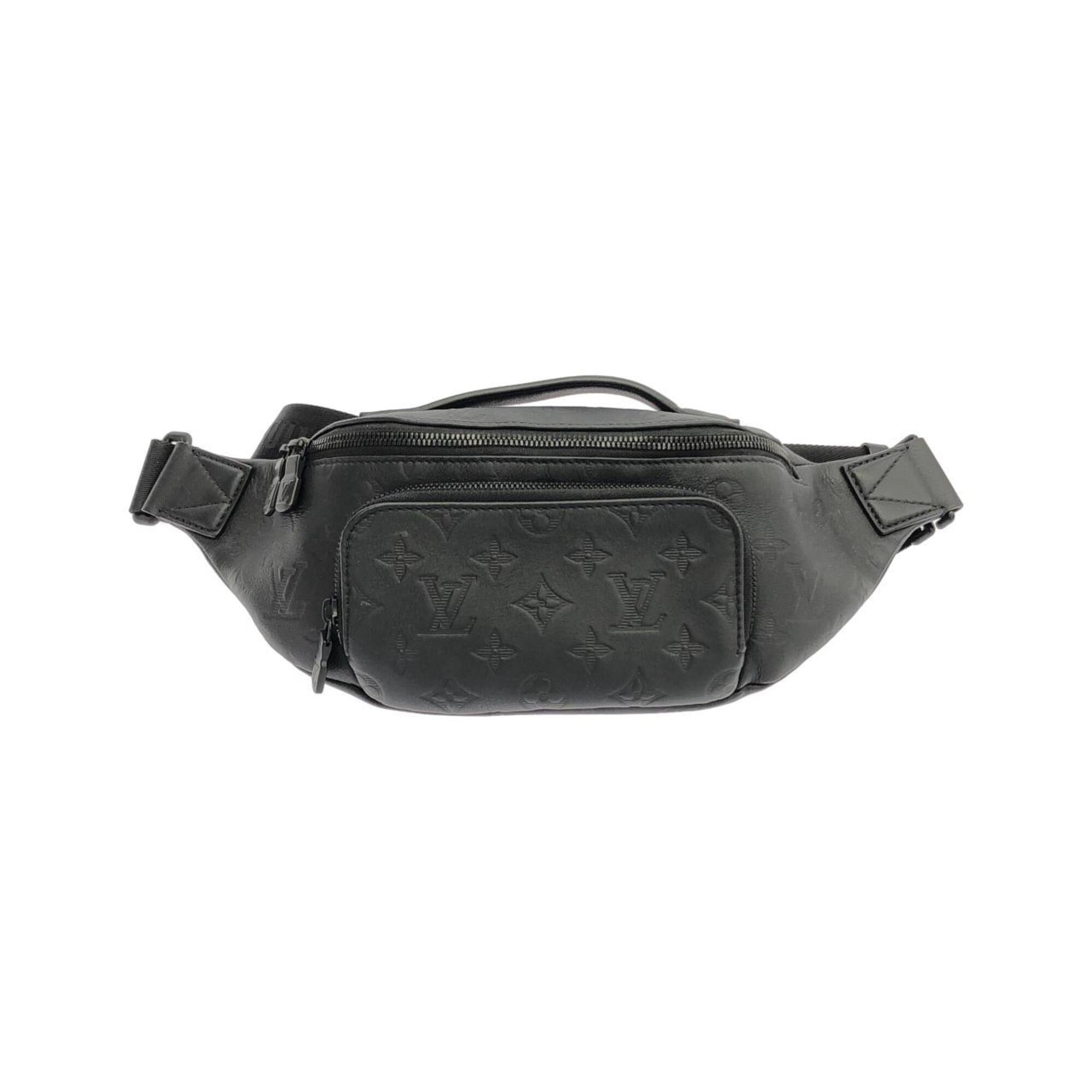 Louis Vuitton Monogram Shadow Black Monogram Shadow Shoulder Bag (Pre-Owned)
