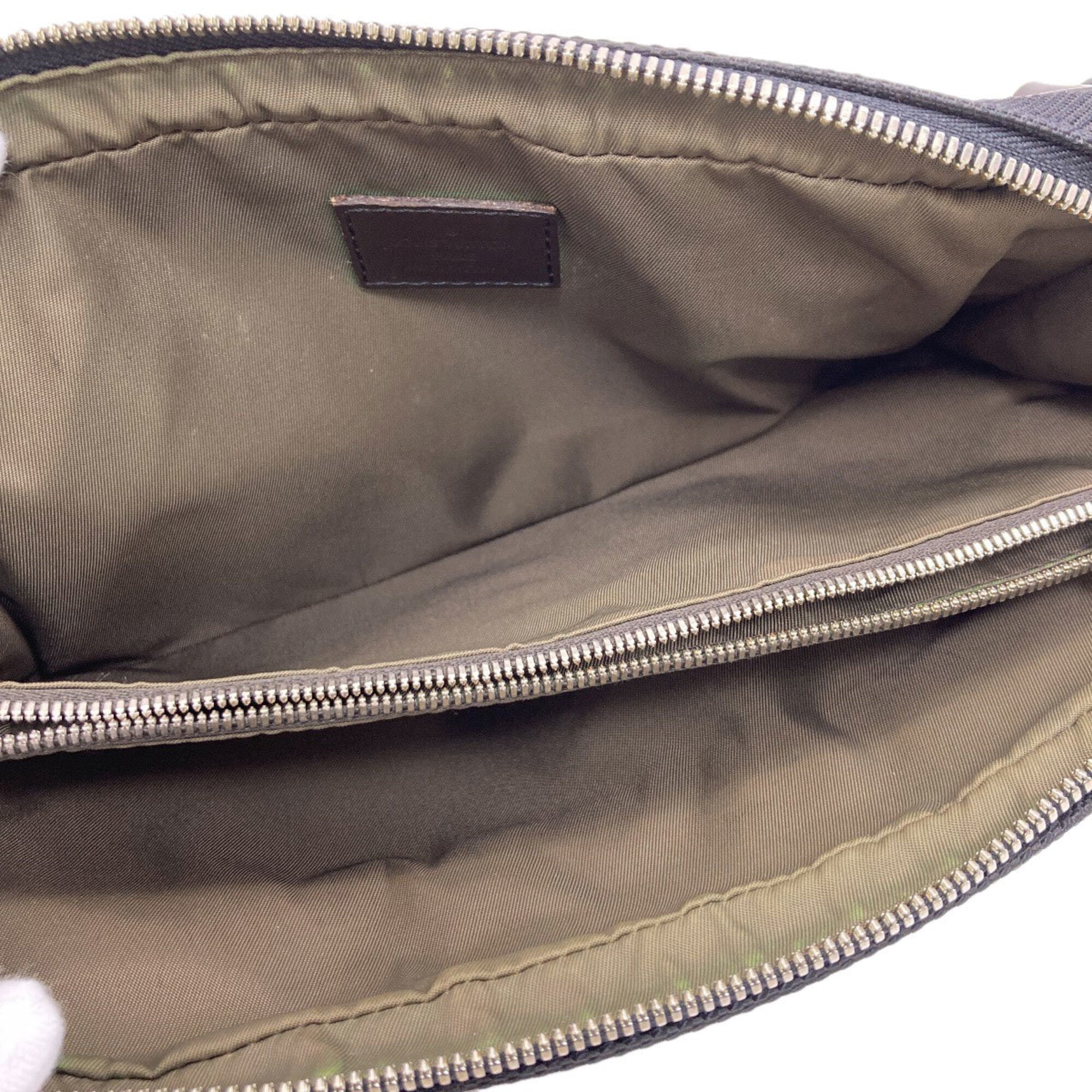 Louis Vuitton Black Canvas Sling Bag (Pre-Owned)