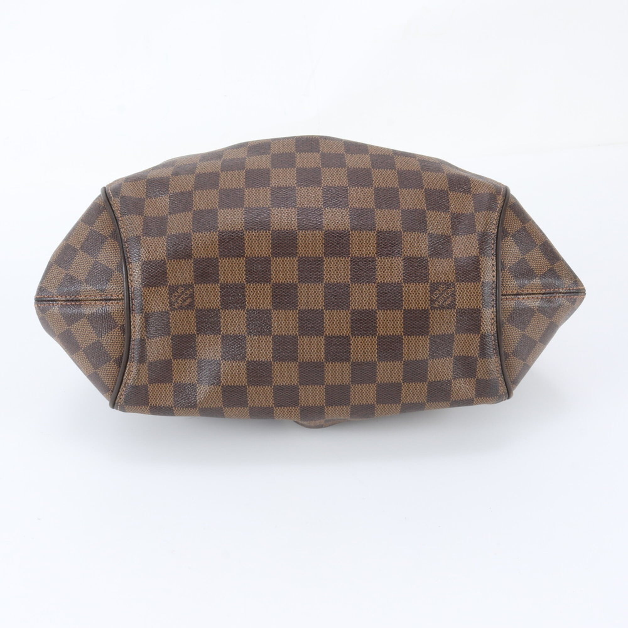 Louis Vuitton Ebene Leather Coated Canvas Handbag Shoulder Bag (Pre-Owned)