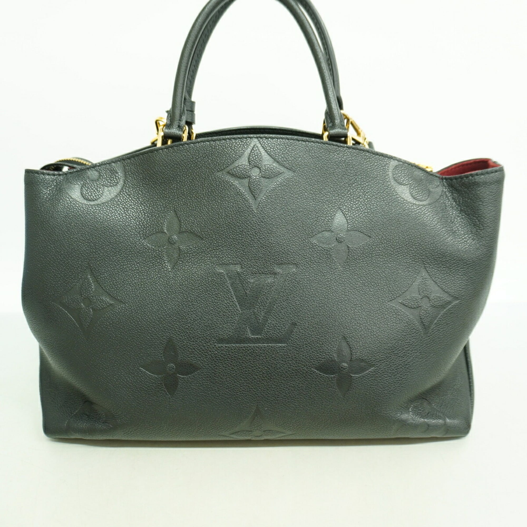 Louis Vuitton Noir Handbag (Pre-Owned)