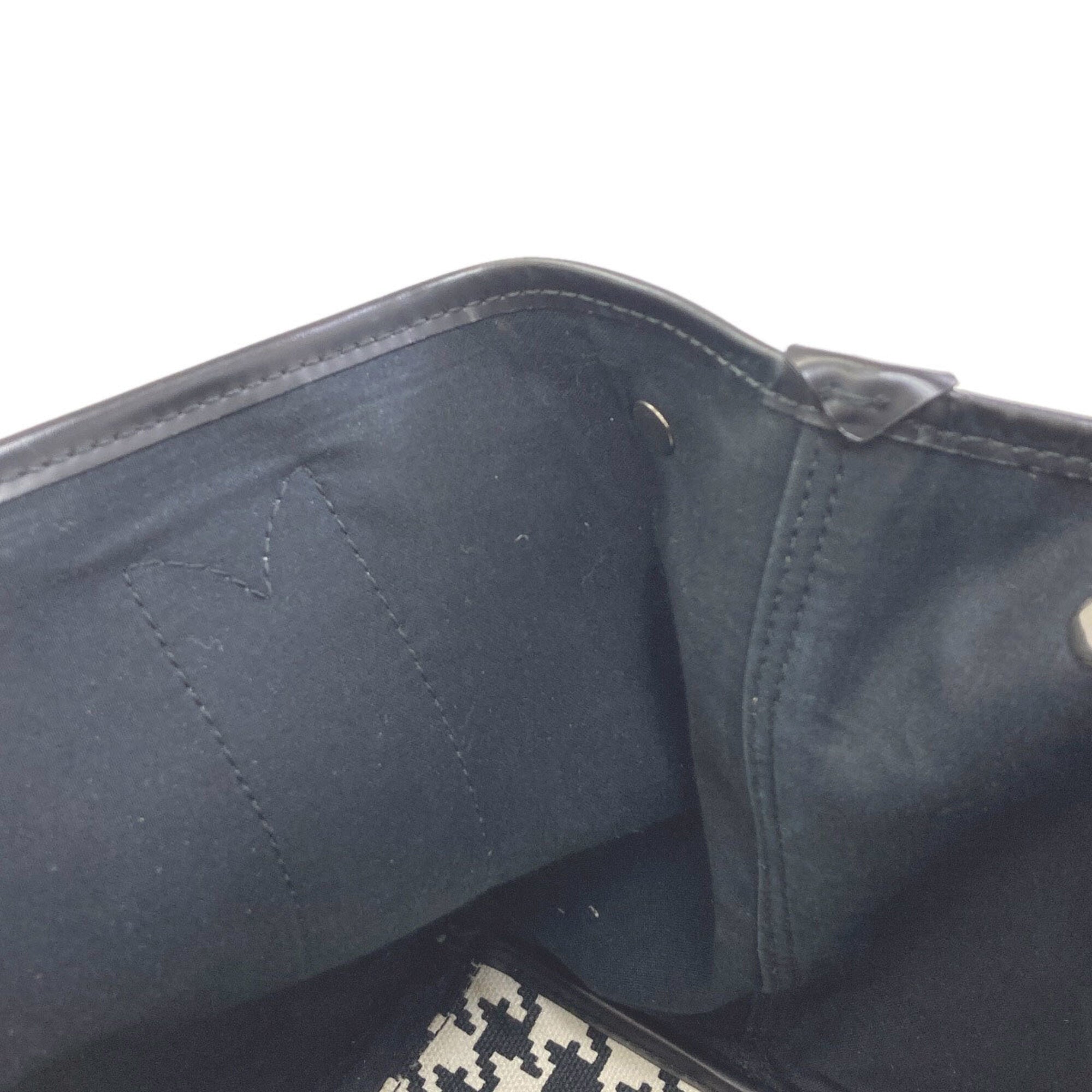 Balenciaga Black White Canvas Tote Bag (Pre-Owned)