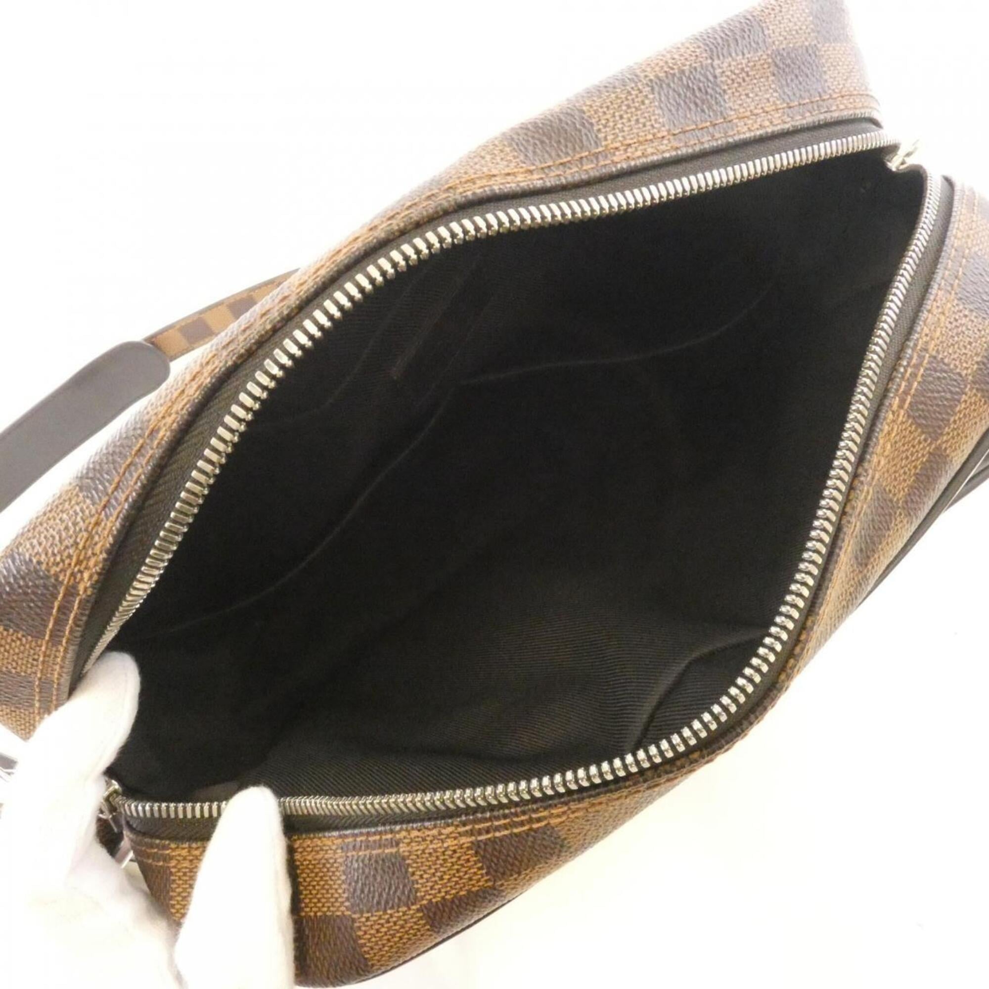 Louis Vuitton Ebene Coated Canvas Shoulder Bag (Pre-Owned)