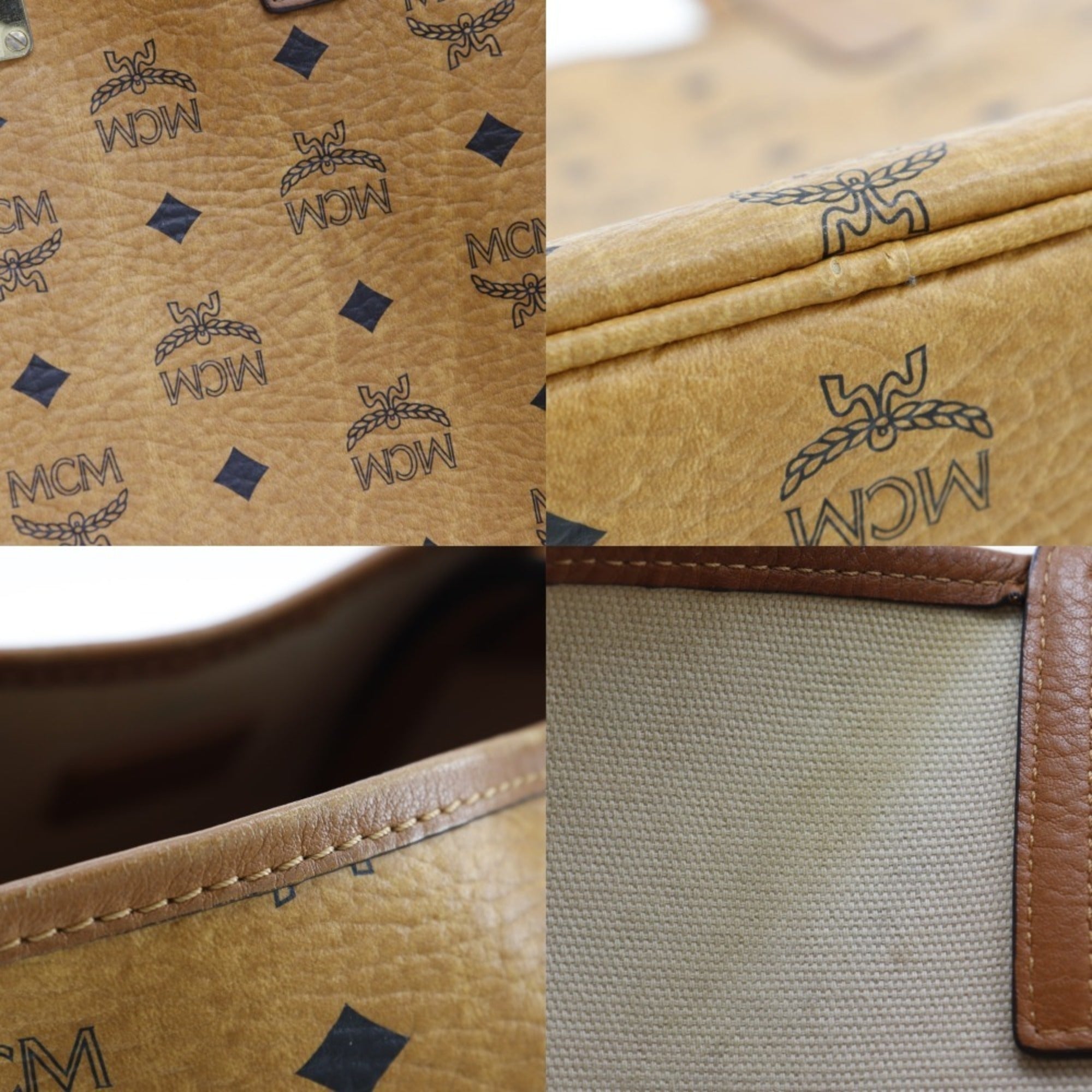 Mcm Brown Tote Bag (Pre-Owned)