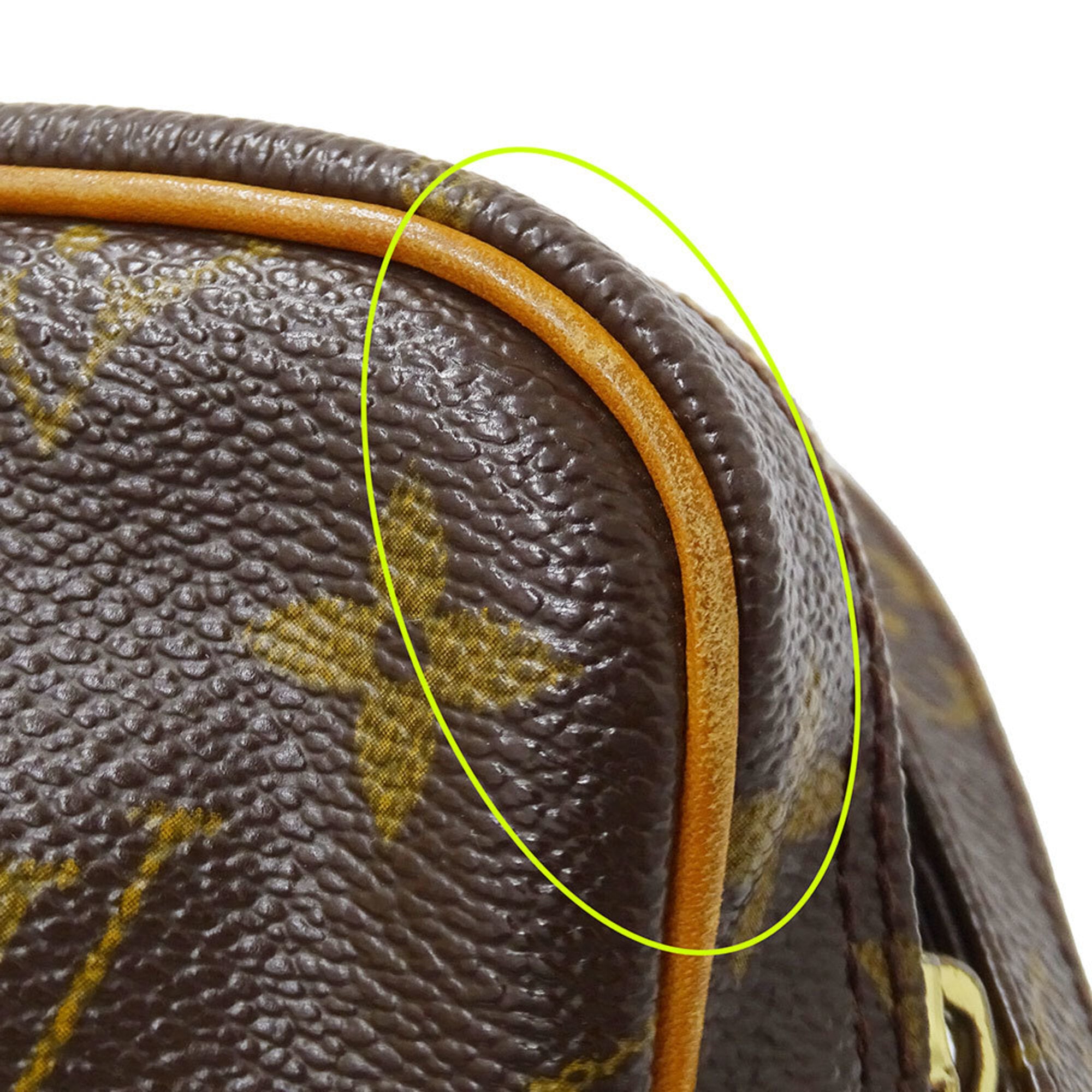 Louis Vuitton Brown Monogram Canvas Shoulder Bag (Pre-Owned)