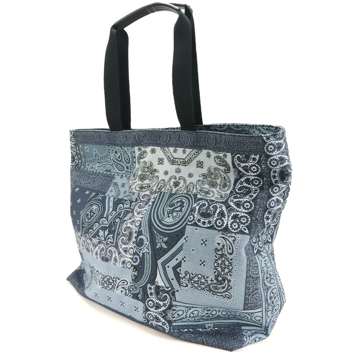 Etro Blue Cotton Tote Bag (Pre-Owned)