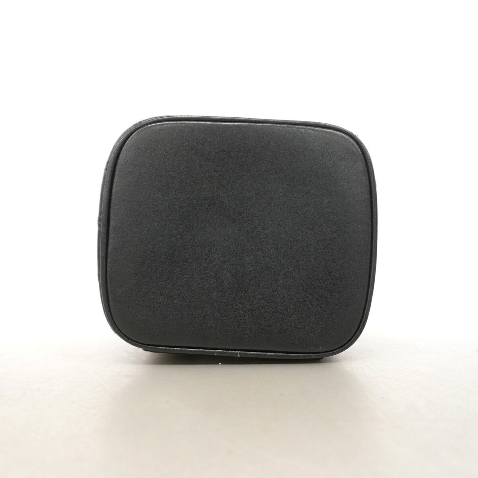 Chanel Black Leather Vanity Bag (Pre-Owned)