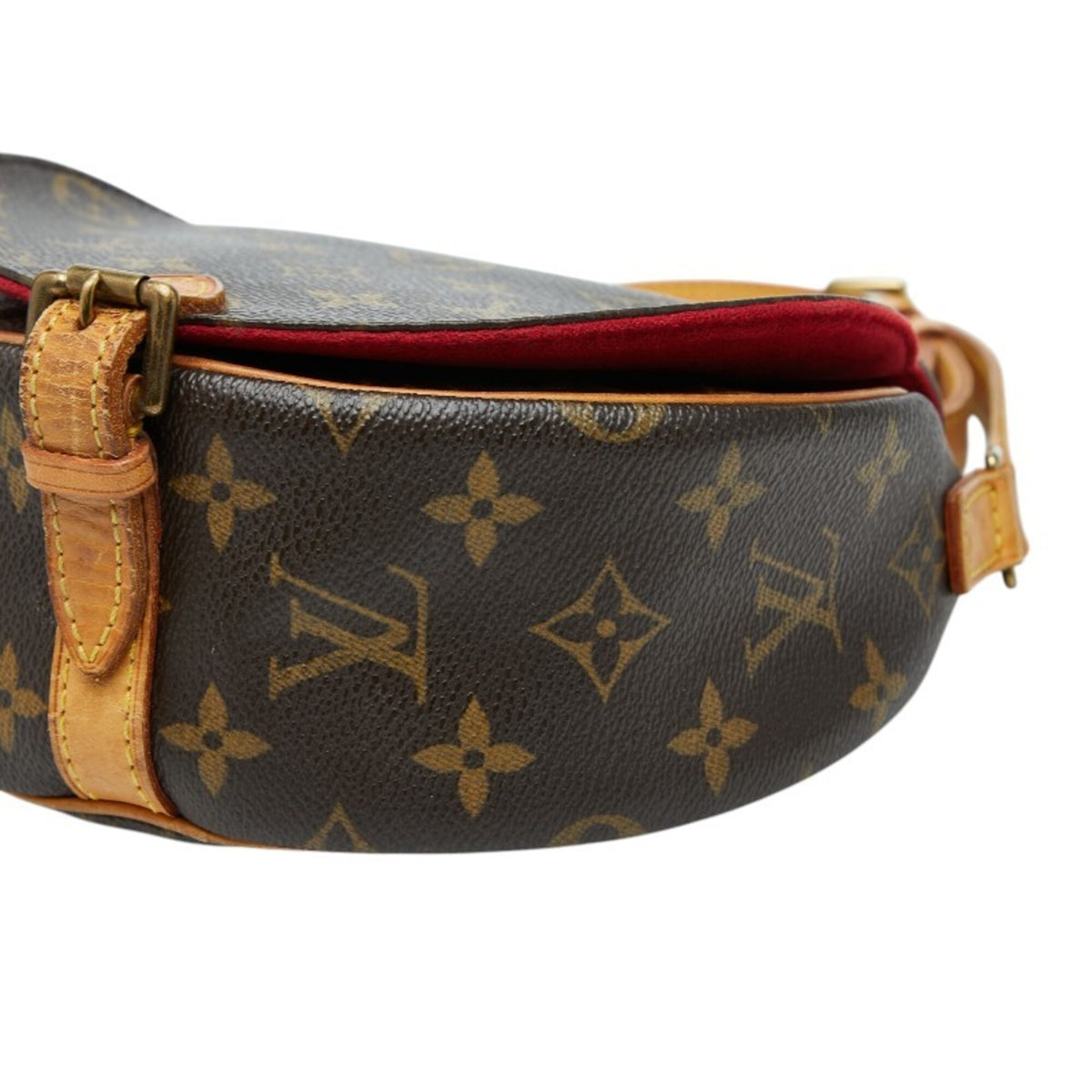 Louis Vuitton Brown Pvc Leather Shoulder Bag (Pre-Owned)