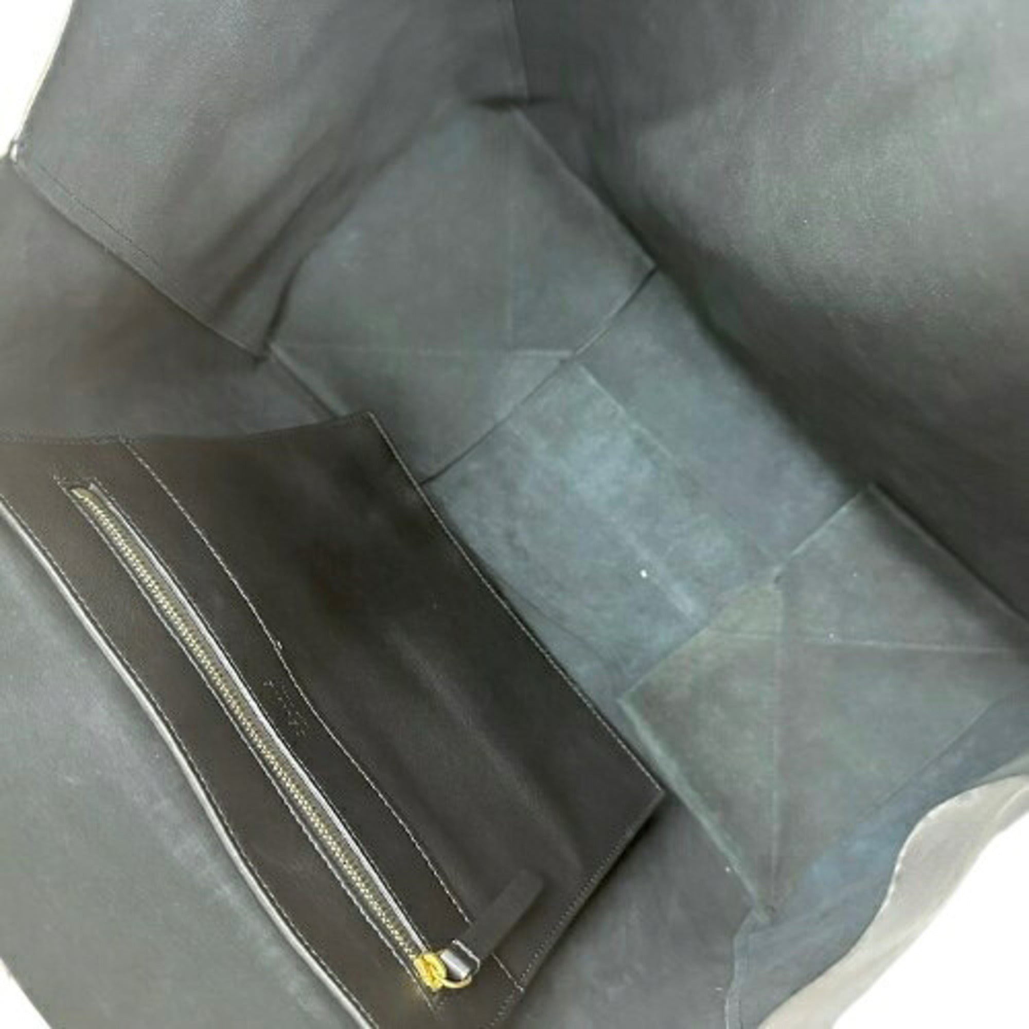 Celine Black Leather Tote Bag (Pre-Owned)