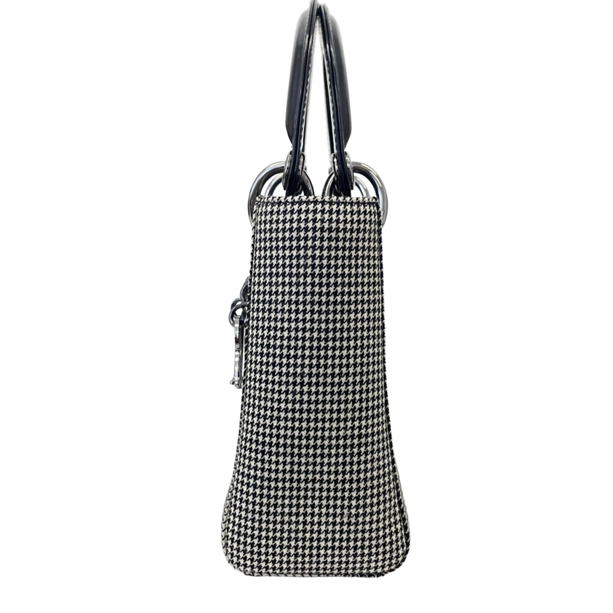 Christian Dior Black Gray Shoulder Bag (Pre-Owned)