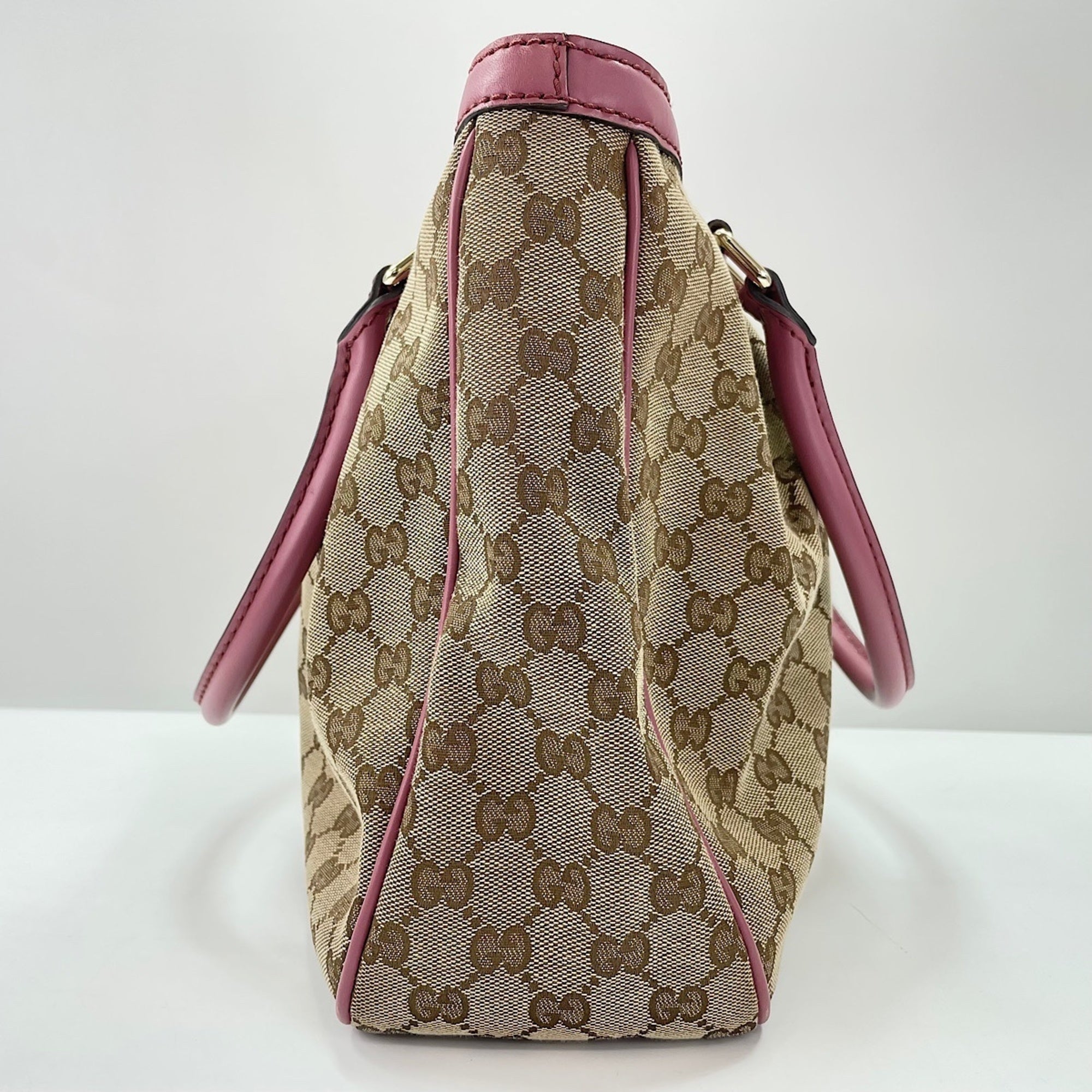 Gucci Sukey Beige Tote Bag (Pre-Owned)
