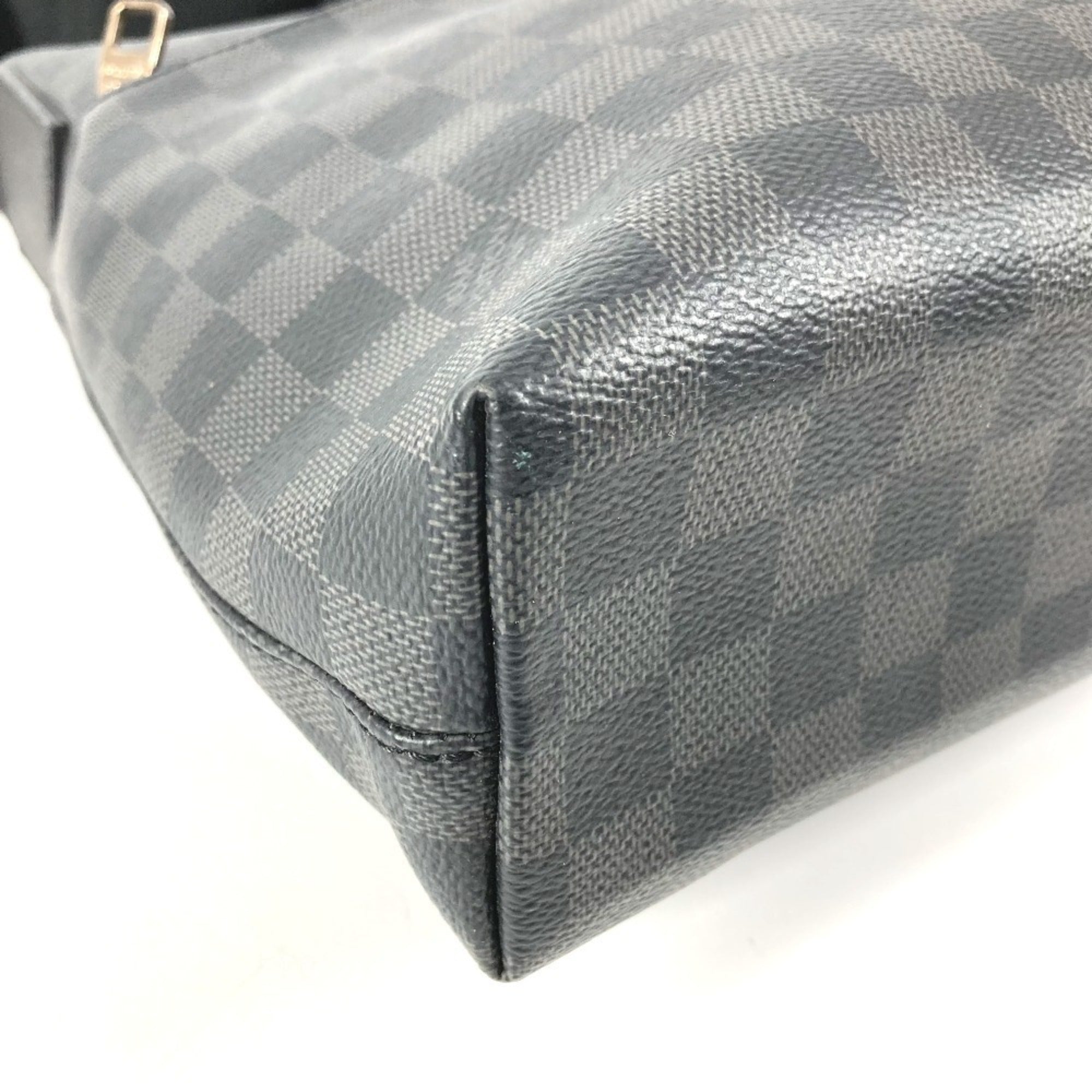 Louis Vuitton Black Damier Graphite Canvas Briefcase Handbag Shoulder Bag Tote Bag (Pre-Owned)