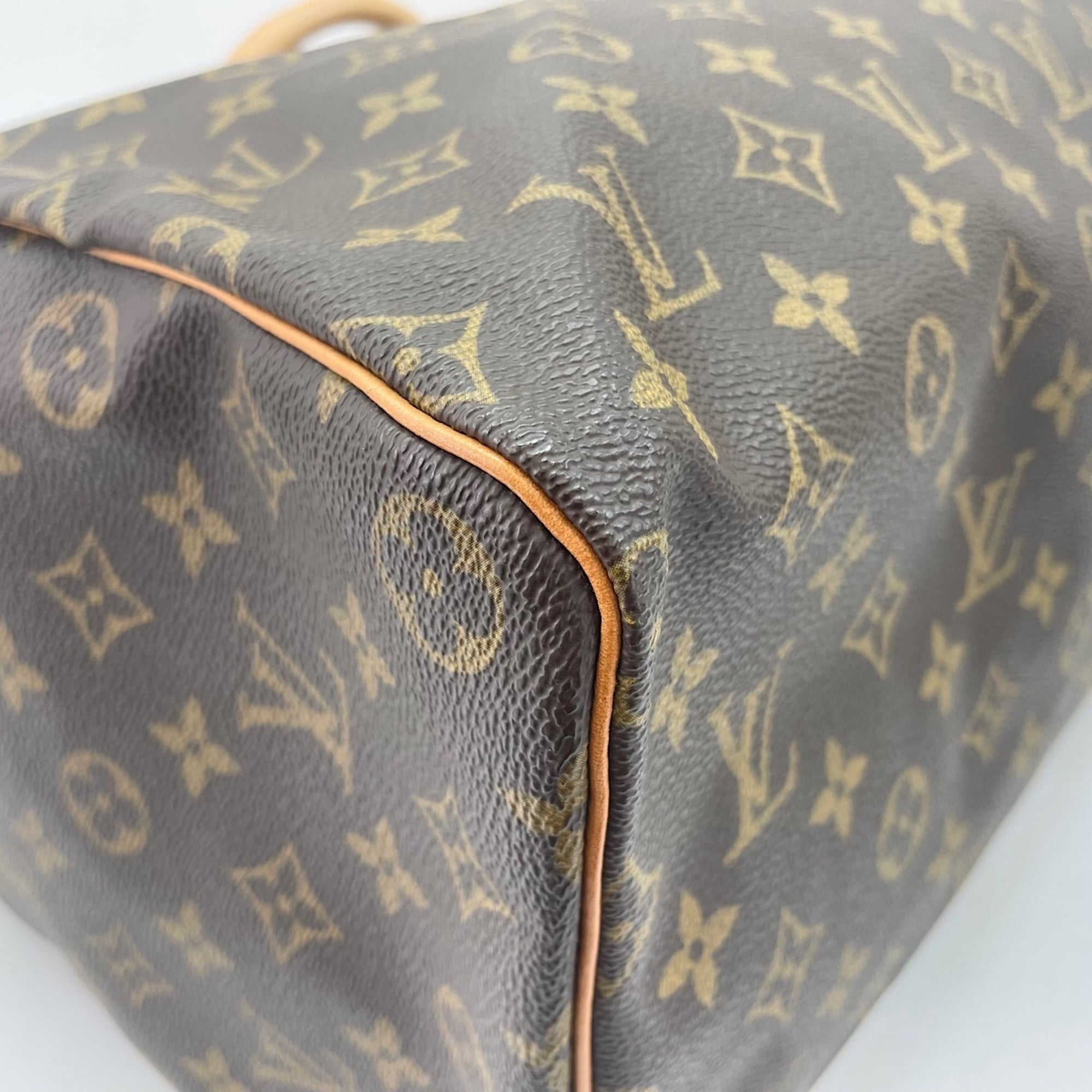 Louis Vuitton Monogram Brown Boston Bag (Pre-Owned)