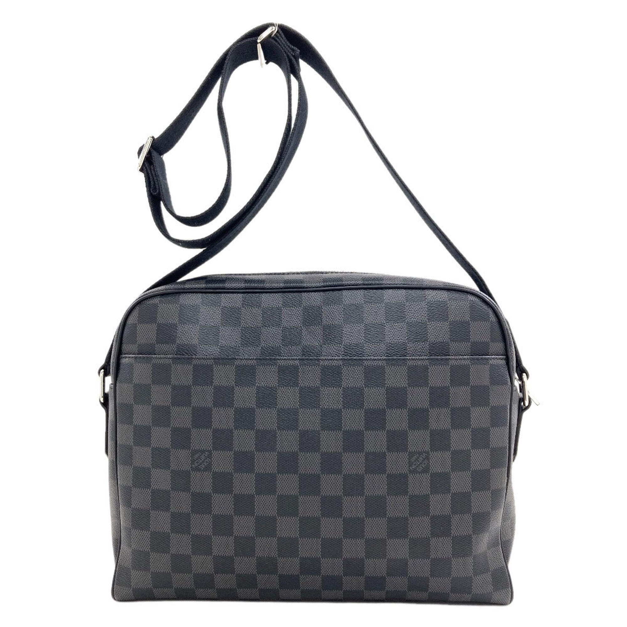 Louis Vuitton Damier Graphite Damier Canvas Shoulder Bag (Pre-Owned)