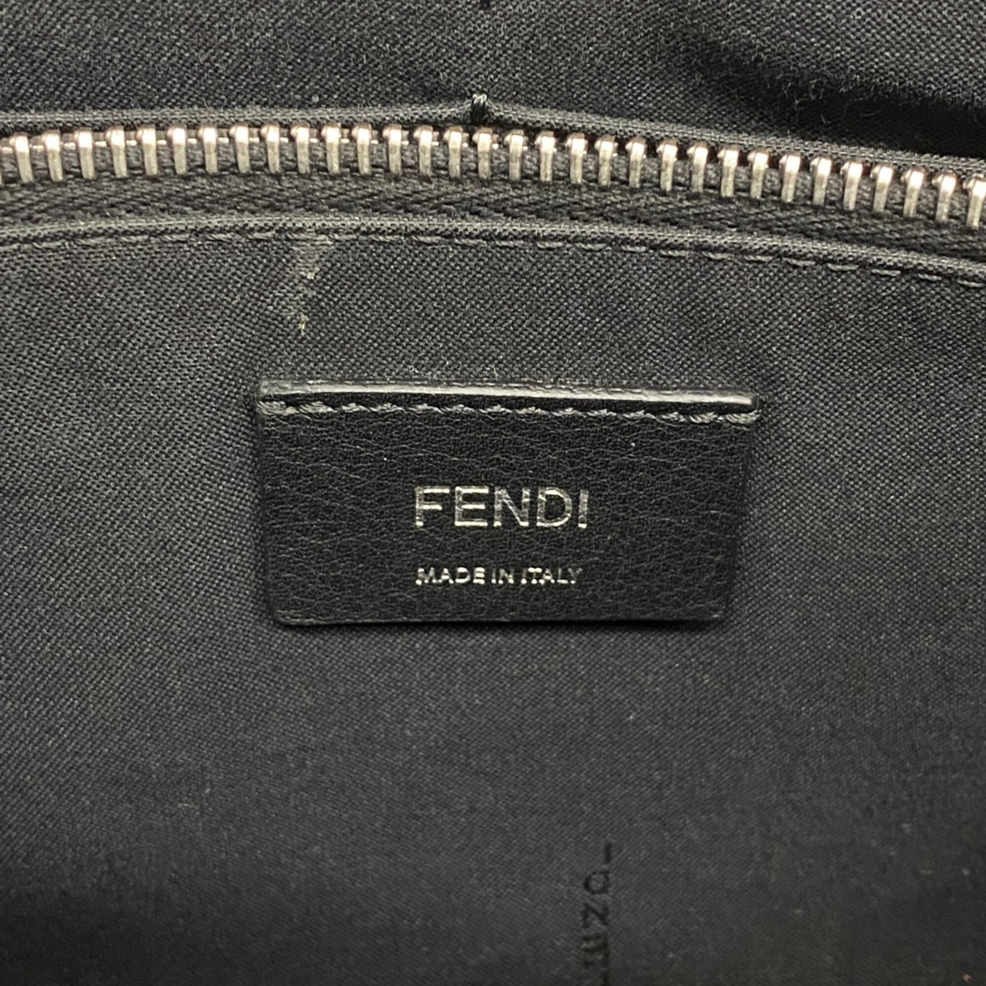 Fendi Black Leather Handbag (Pre-Owned)