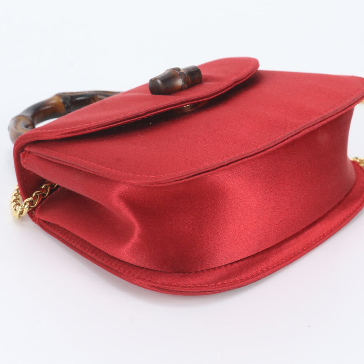 Gucci Red Color Handbag Shoulder Bag (Pre-Owned)