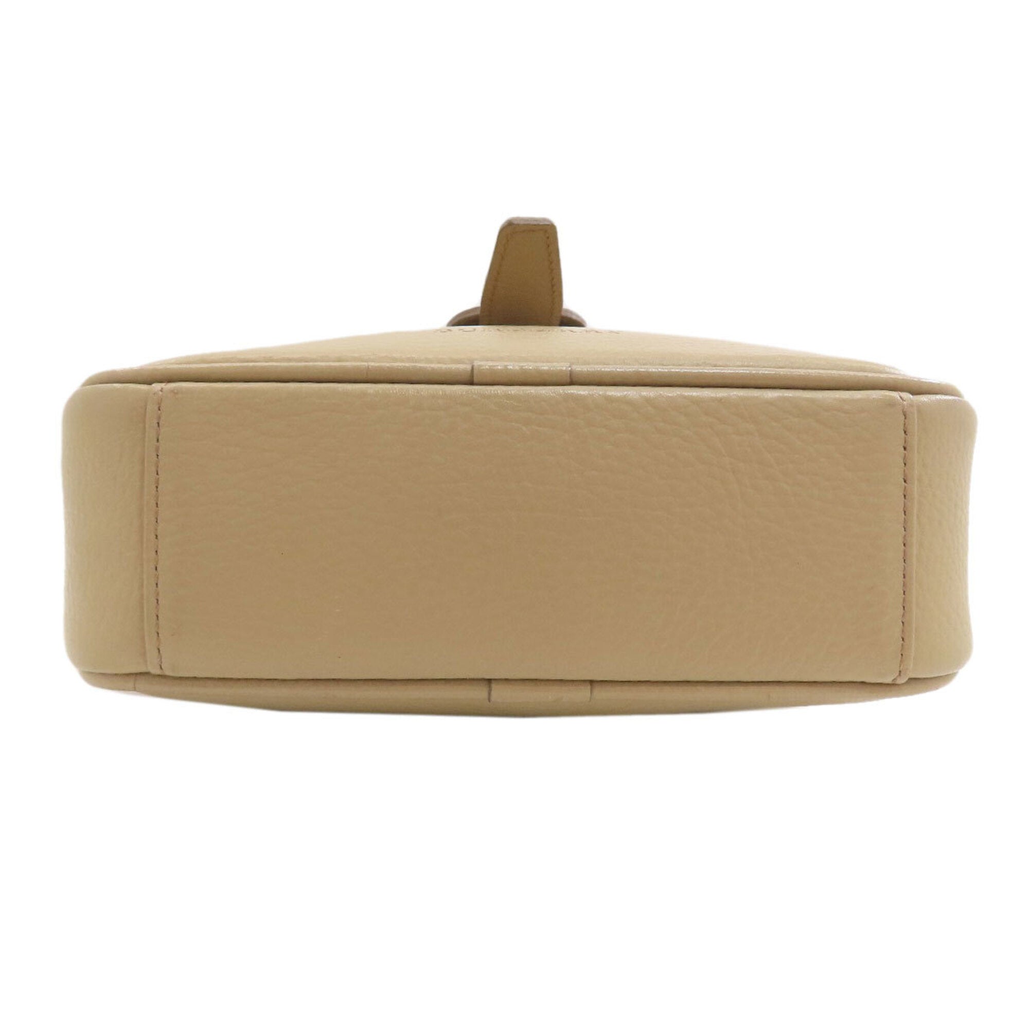 Burberry Beige Leather Shoulder Bag (Pre-Owned)