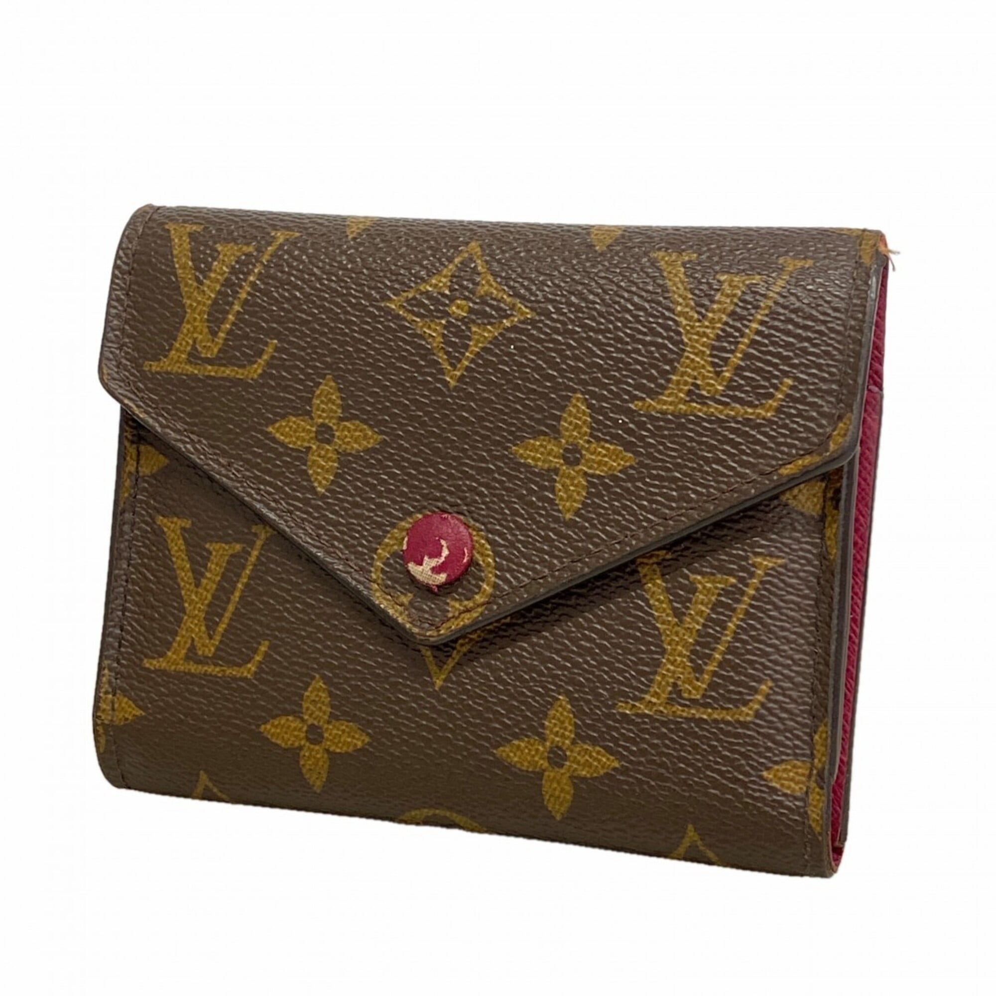 Louis Vuitton Fuchsia Wallet (Tri-Fold) (Pre-Owned)