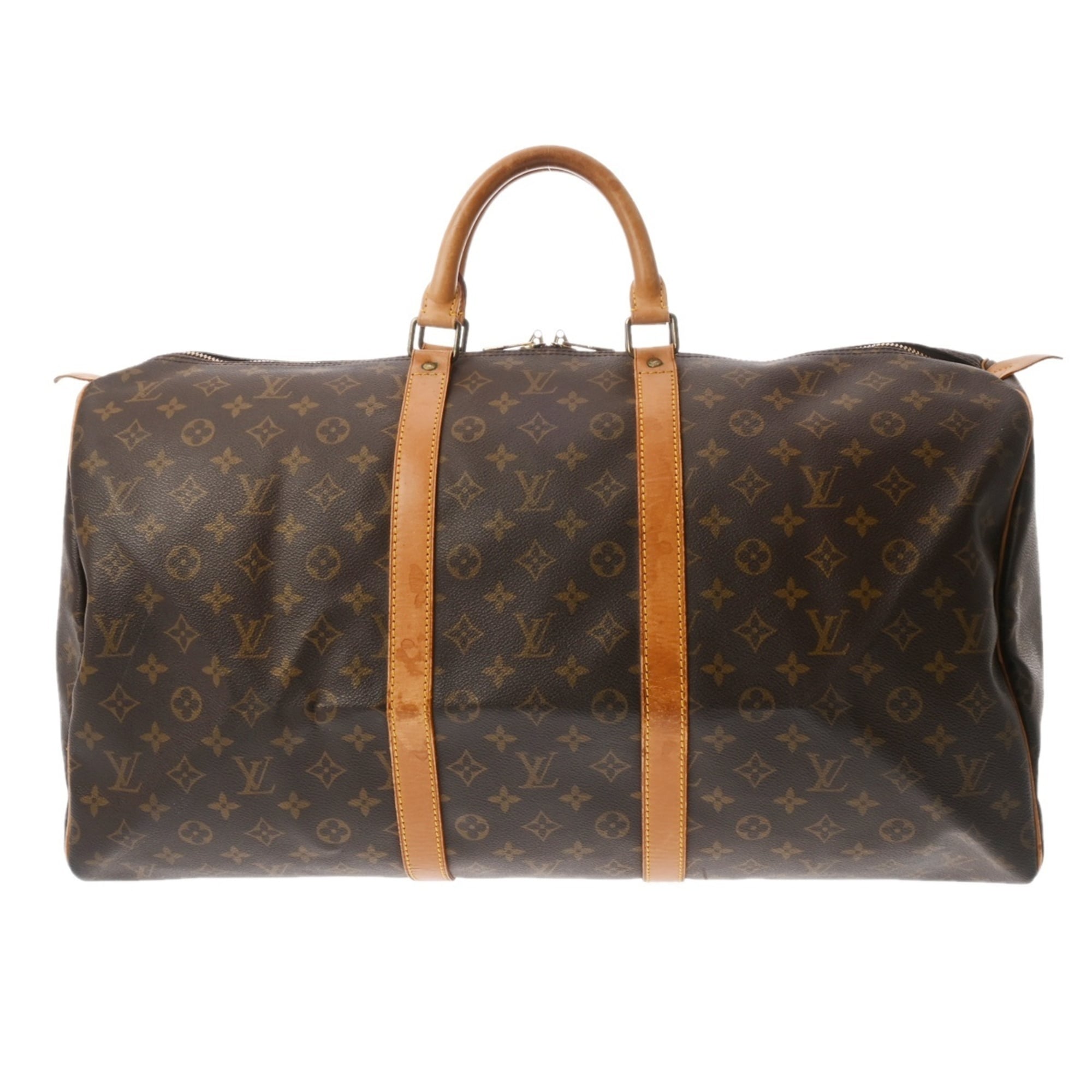 Louis Vuitton Brown Monogram Boston Bag (Pre-Owned)