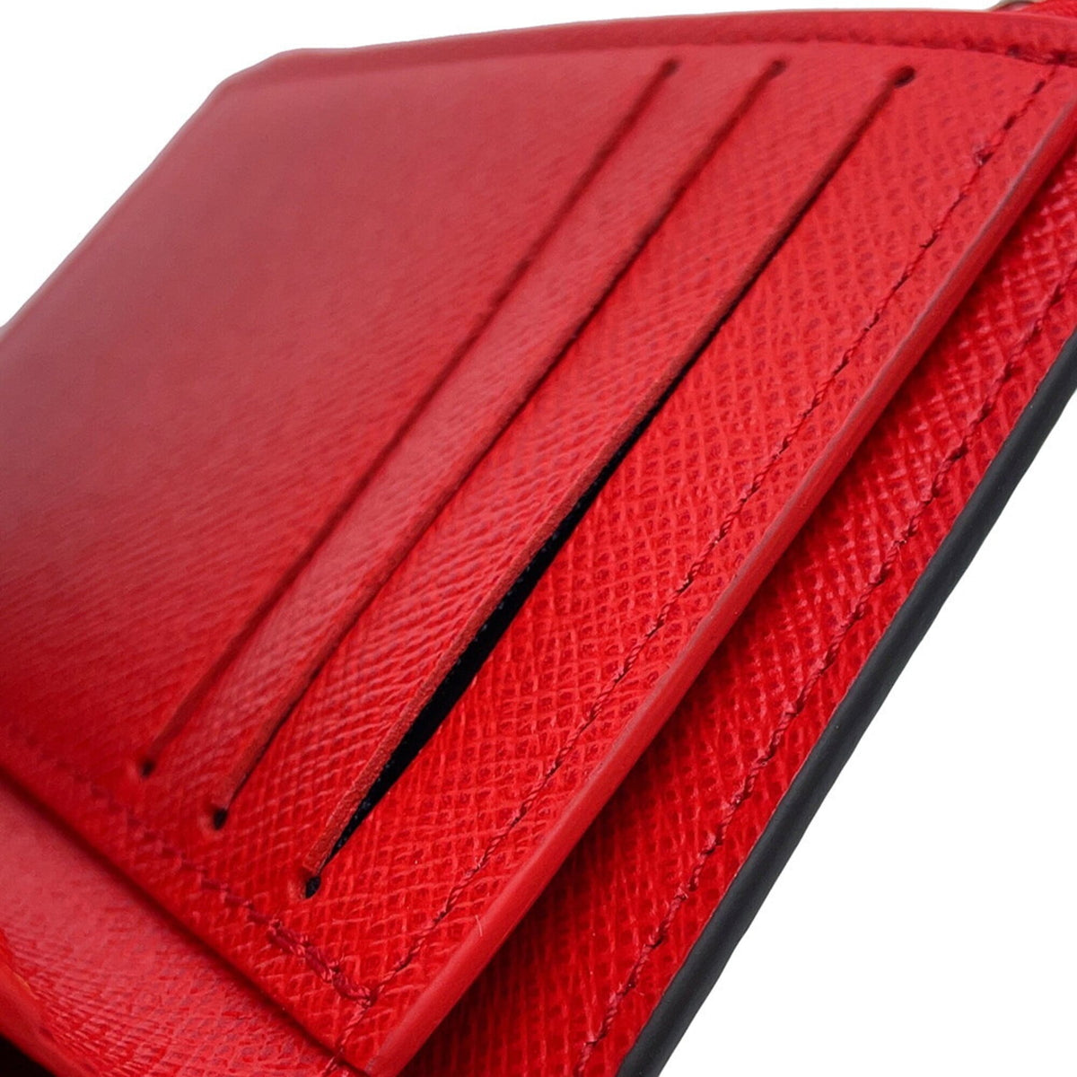 Louis Vuitton Rouge Monogram Coin Purse/Coin Case (Pre-Owned)