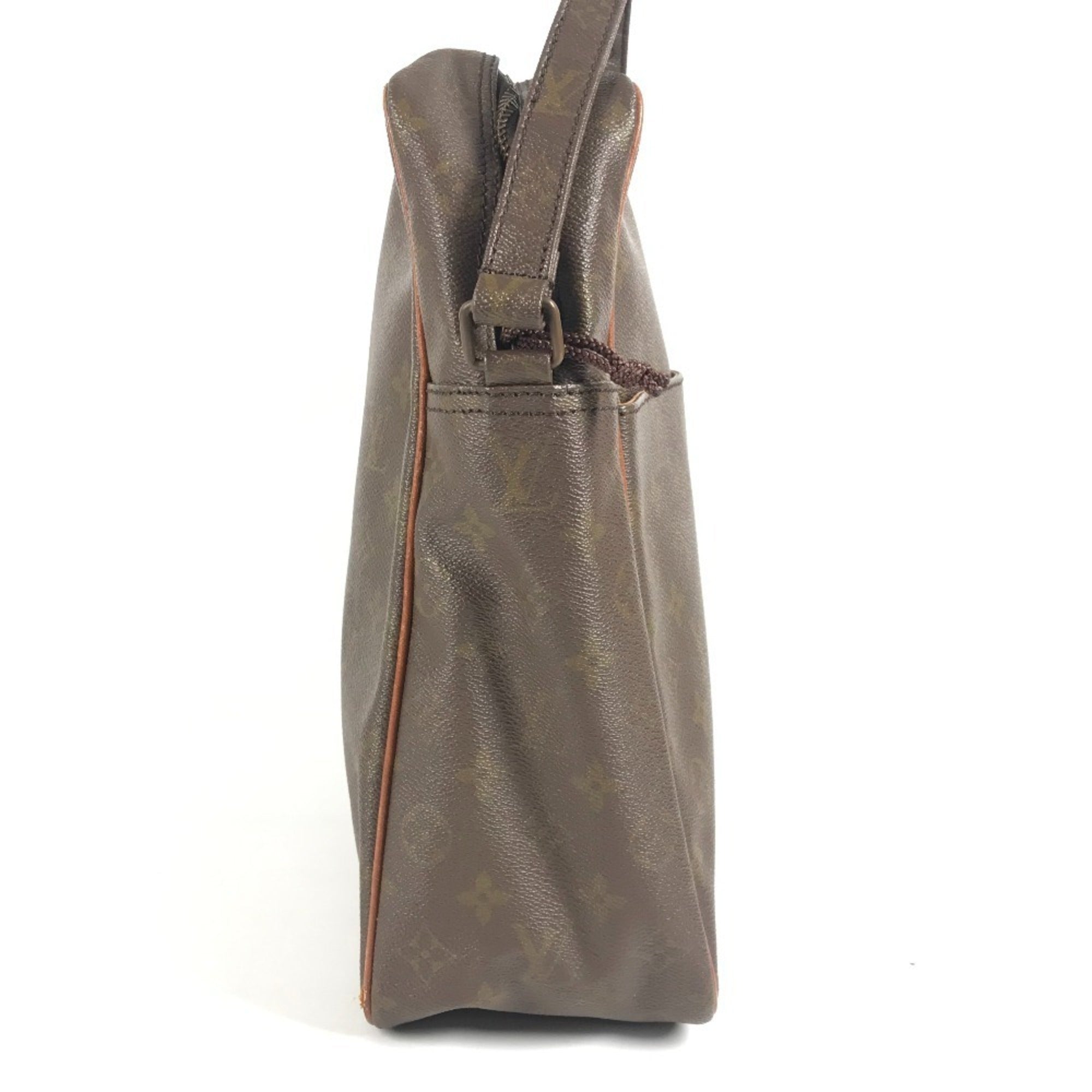 Louis Vuitton Brown Monogram Canvas Pochette Shoulder Bag (Pre-Owned)