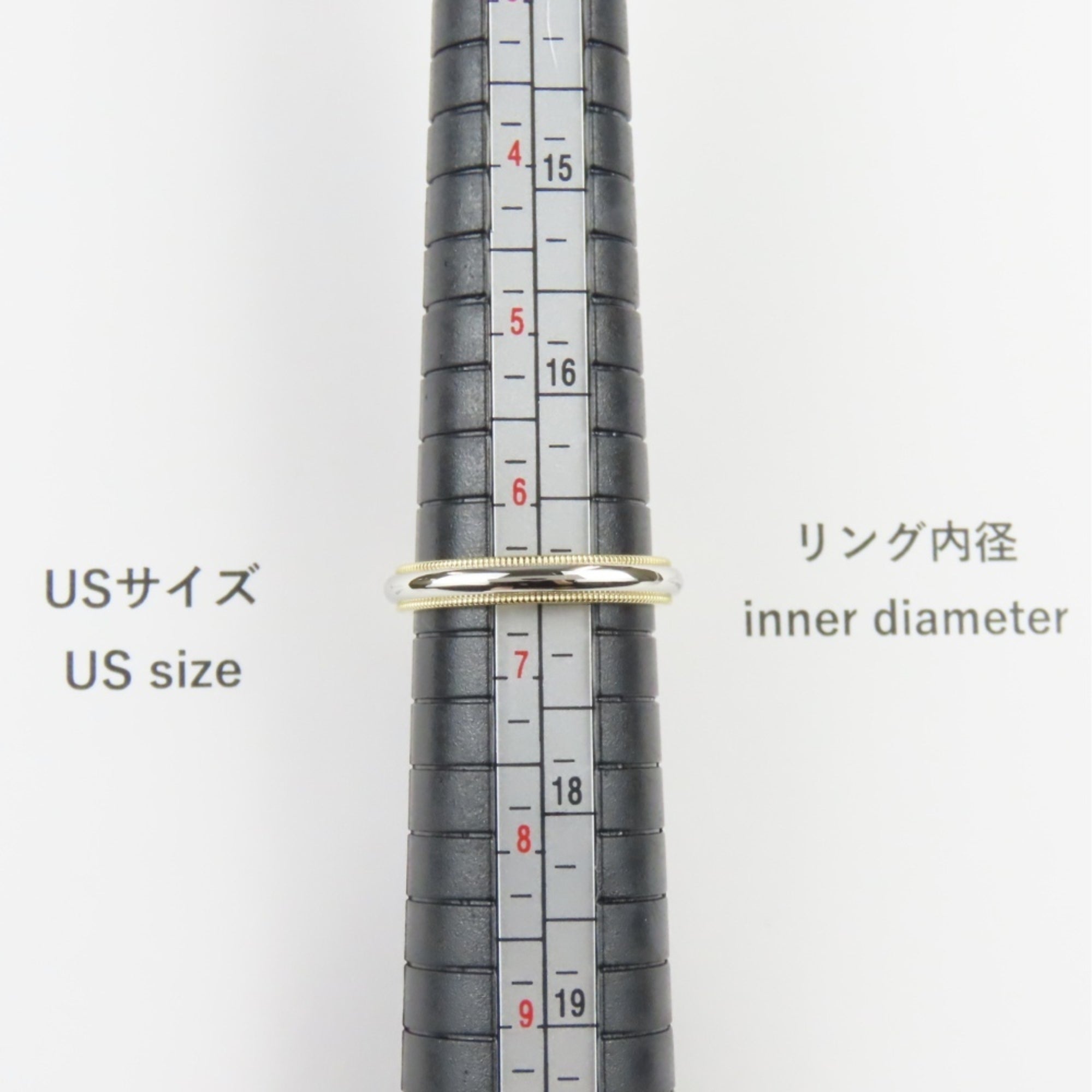 Tiffany Platinum Yellow Gold Yellow Gold (18K) Platinum 950 Band Ring (Pre-Owned)