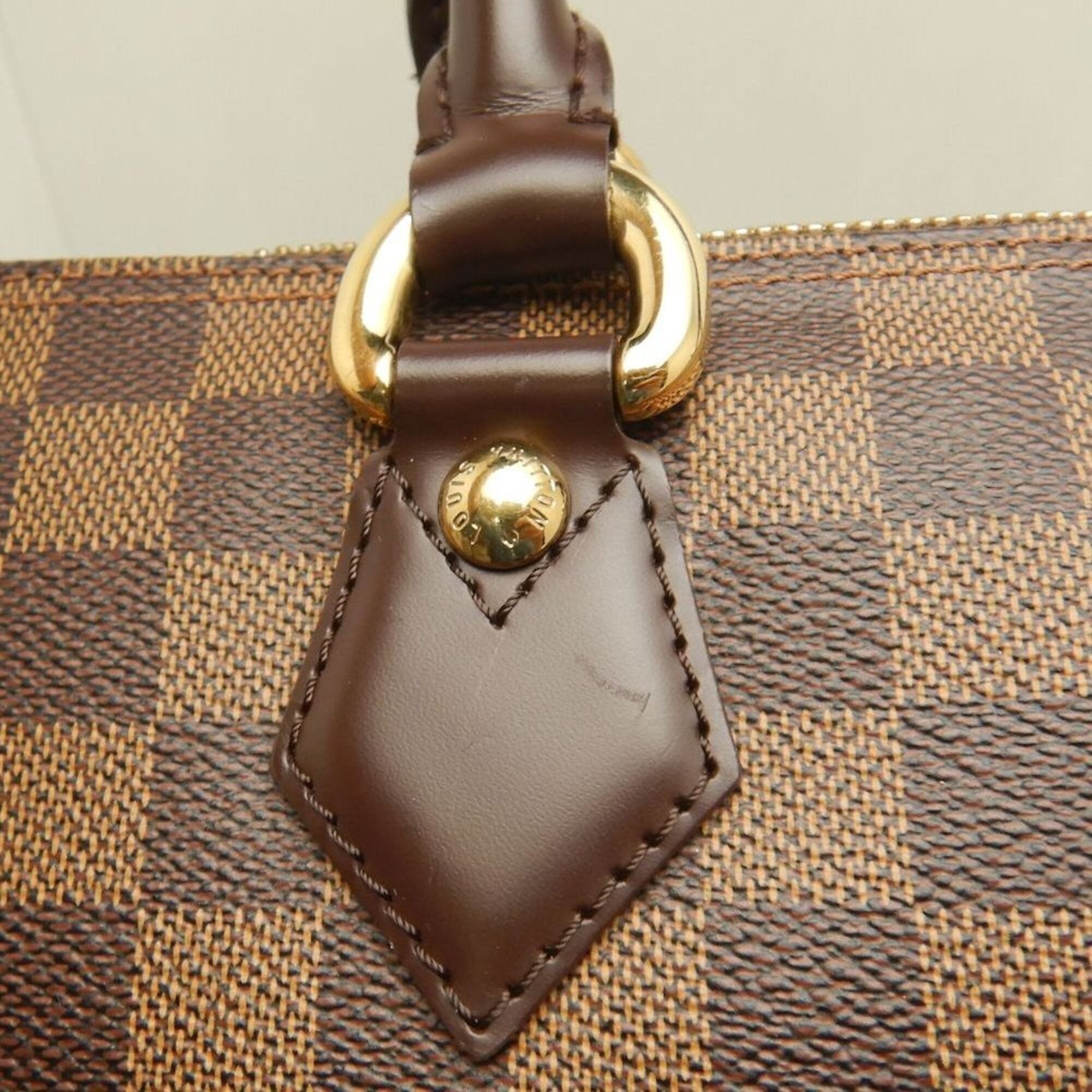 Louis Vuitton Damier Ebene Damier Canvas Tote Bag (Pre-Owned)