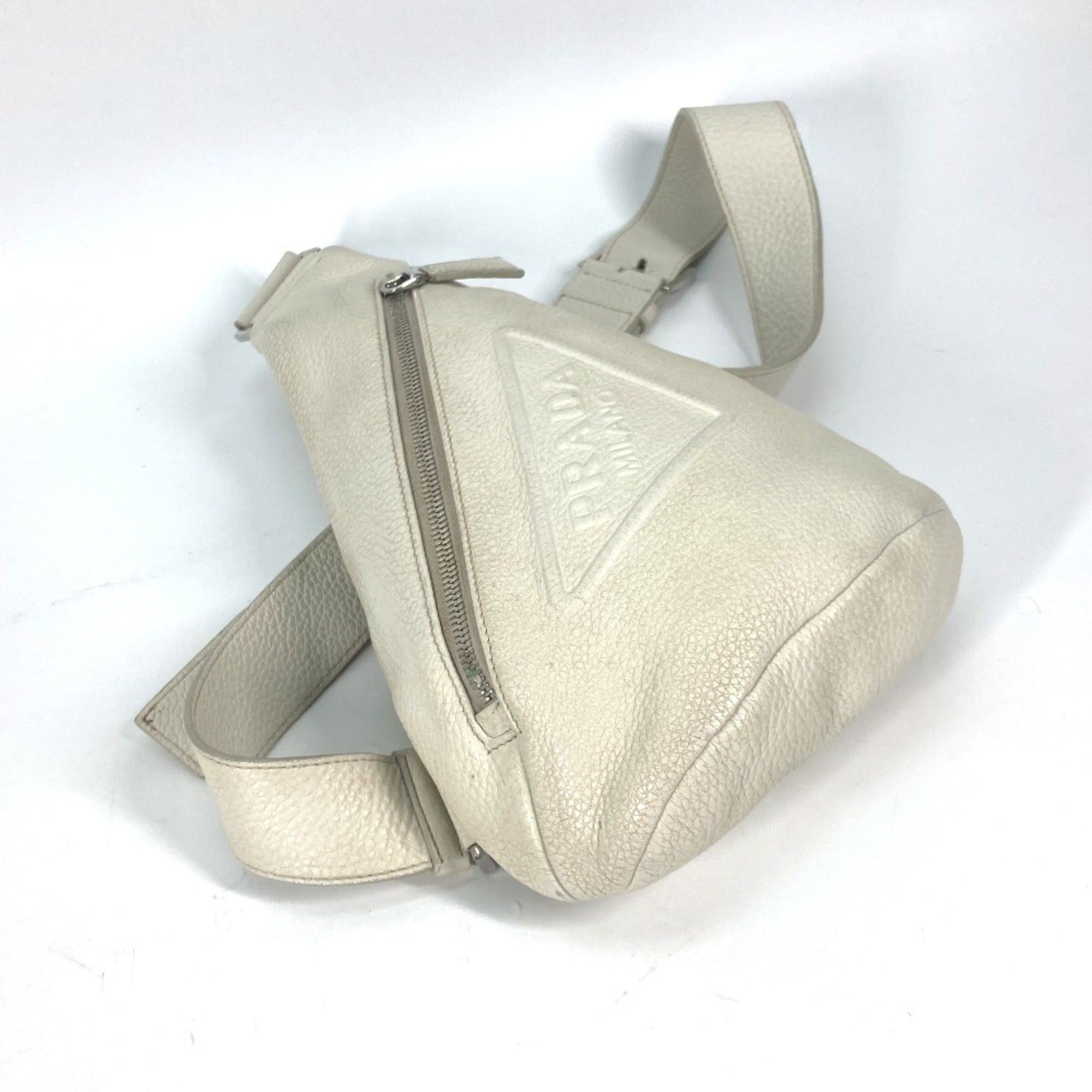 Prada White Leather Other (Pre-Owned)