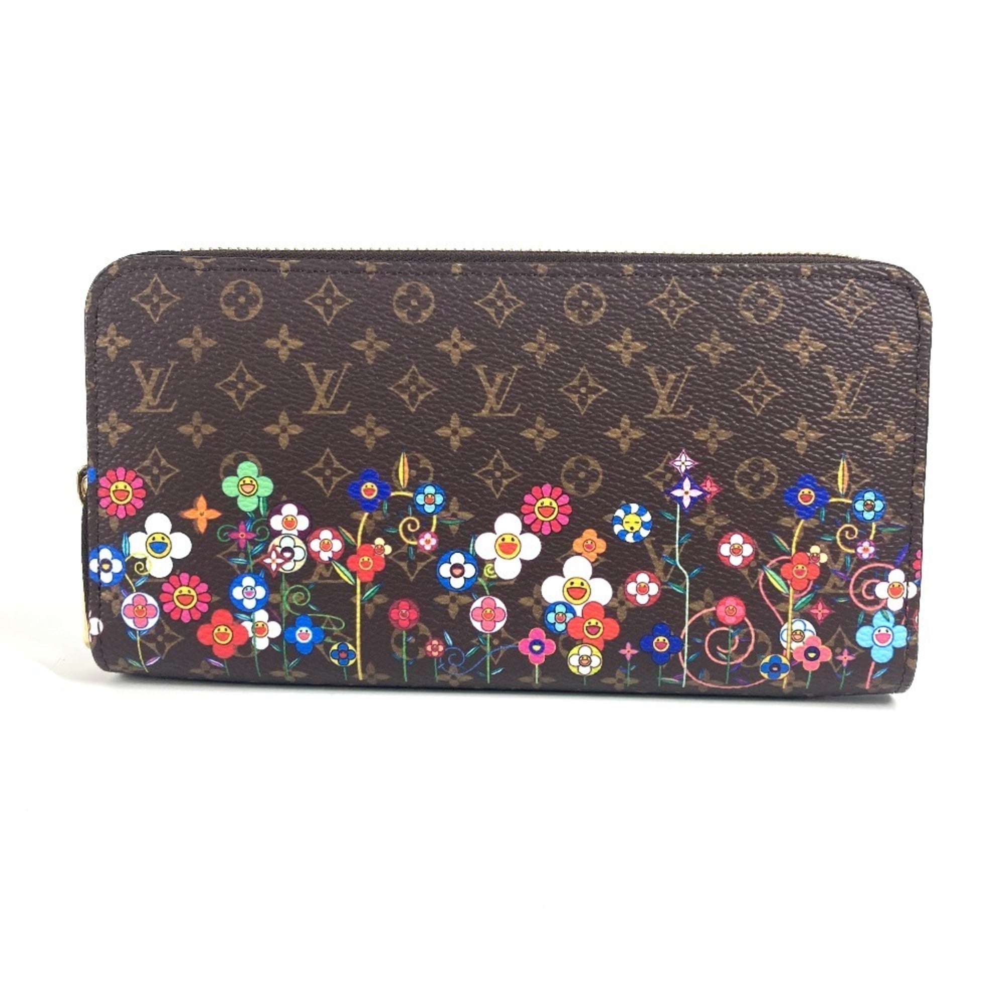 Louis Vuitton Monogram Brown Monogram Long Wallet (Bi-Fold) (Pre-Owned)