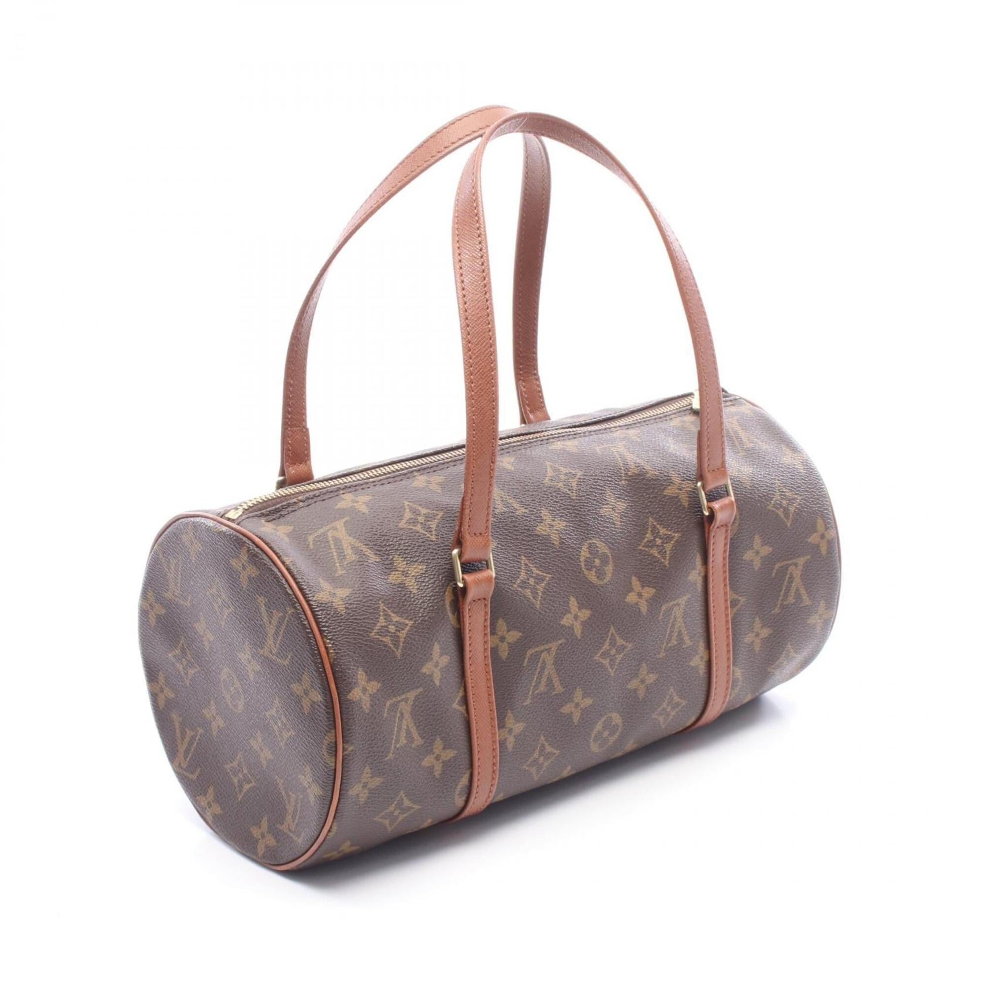 Louis Vuitton Brown Monogram Monogram Leather Handbag (Pre-Owned)