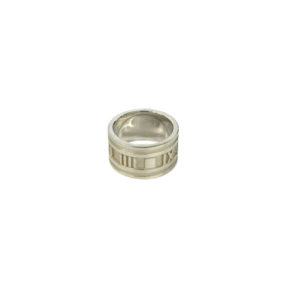 Tiffany Silver Silver 925 Band Ring (Pre-Owned)