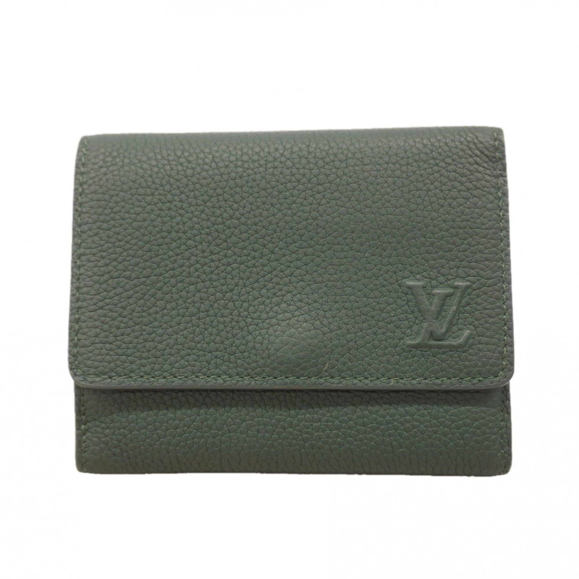 Louis Vuitton Green Wallet (Tri-Fold) (Pre-Owned)