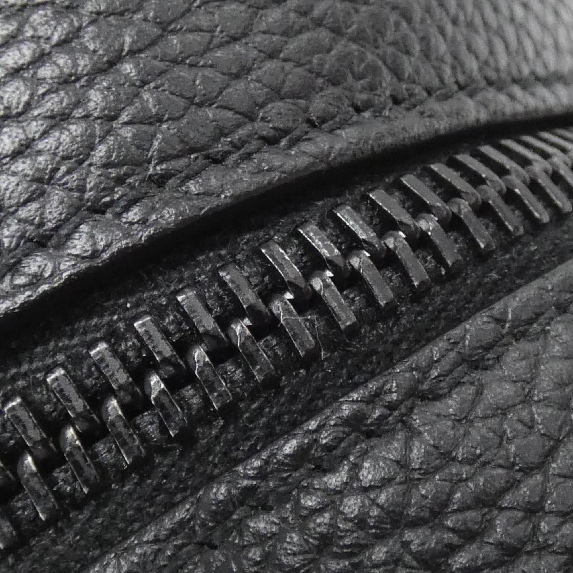 Saint Laurent Black Leather Shoulder Bag (Pre-Owned)