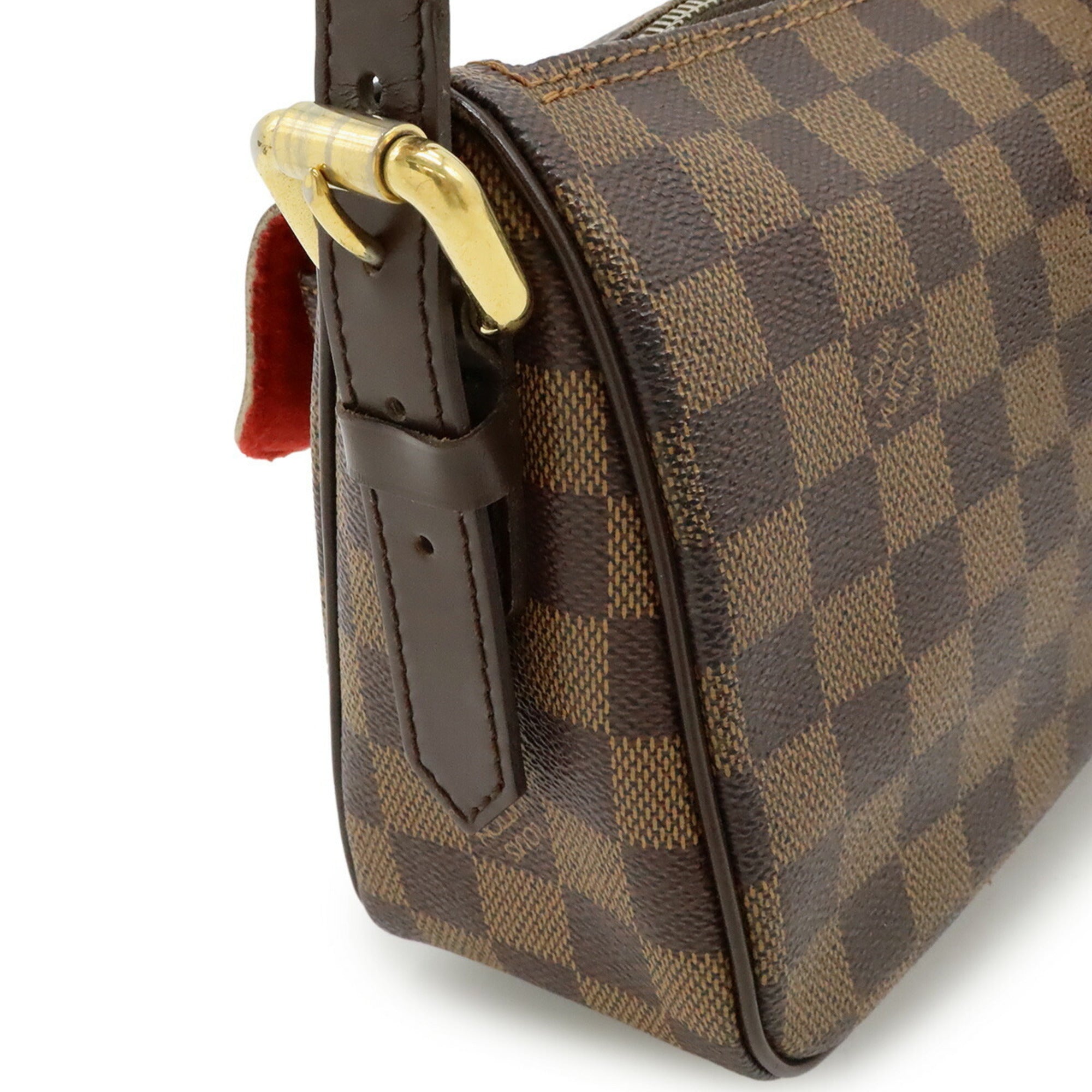 Louis Vuitton Brown Pvc Shoulder Bag (Pre-Owned)