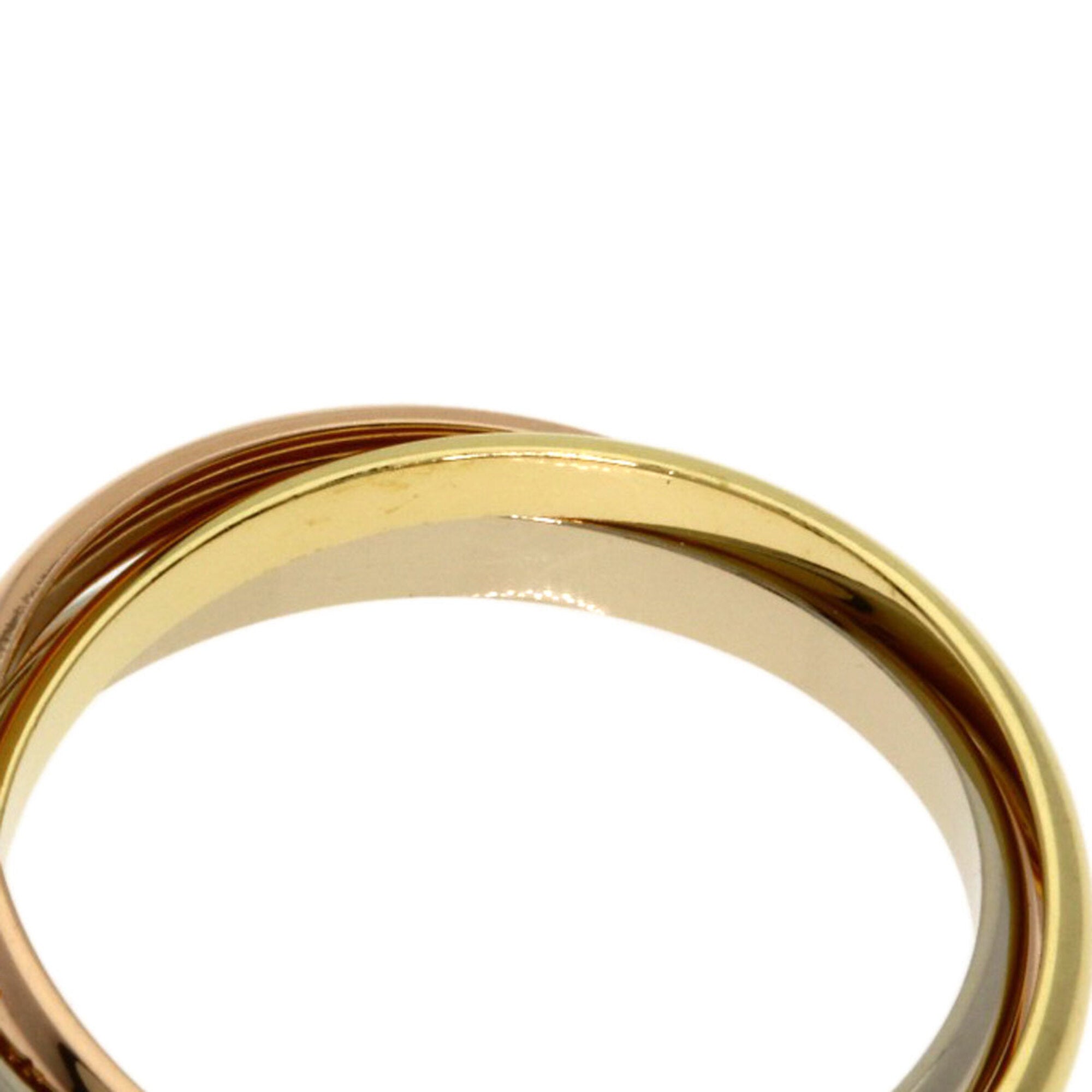 Cartier Trinity Yellow Gold (18K) Pink Gold (18K) White Gold (18K) Band Ring (Pre-Owned)