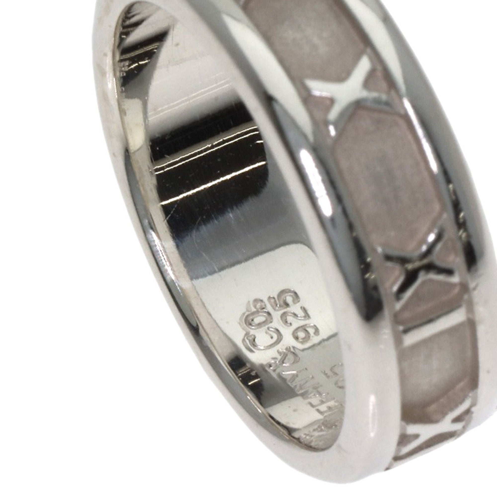 Tiffany Atlas Silver Band Ring (Pre-Owned)