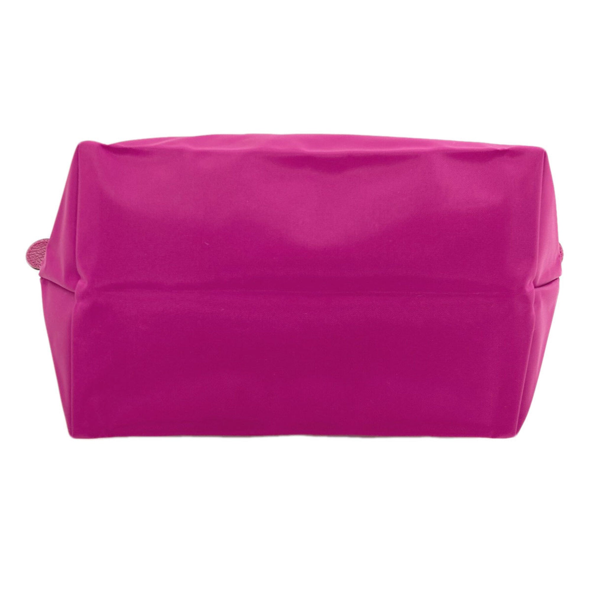 Longchamp Le Pliage Purple Nylon Handbag (Pre-Owned)