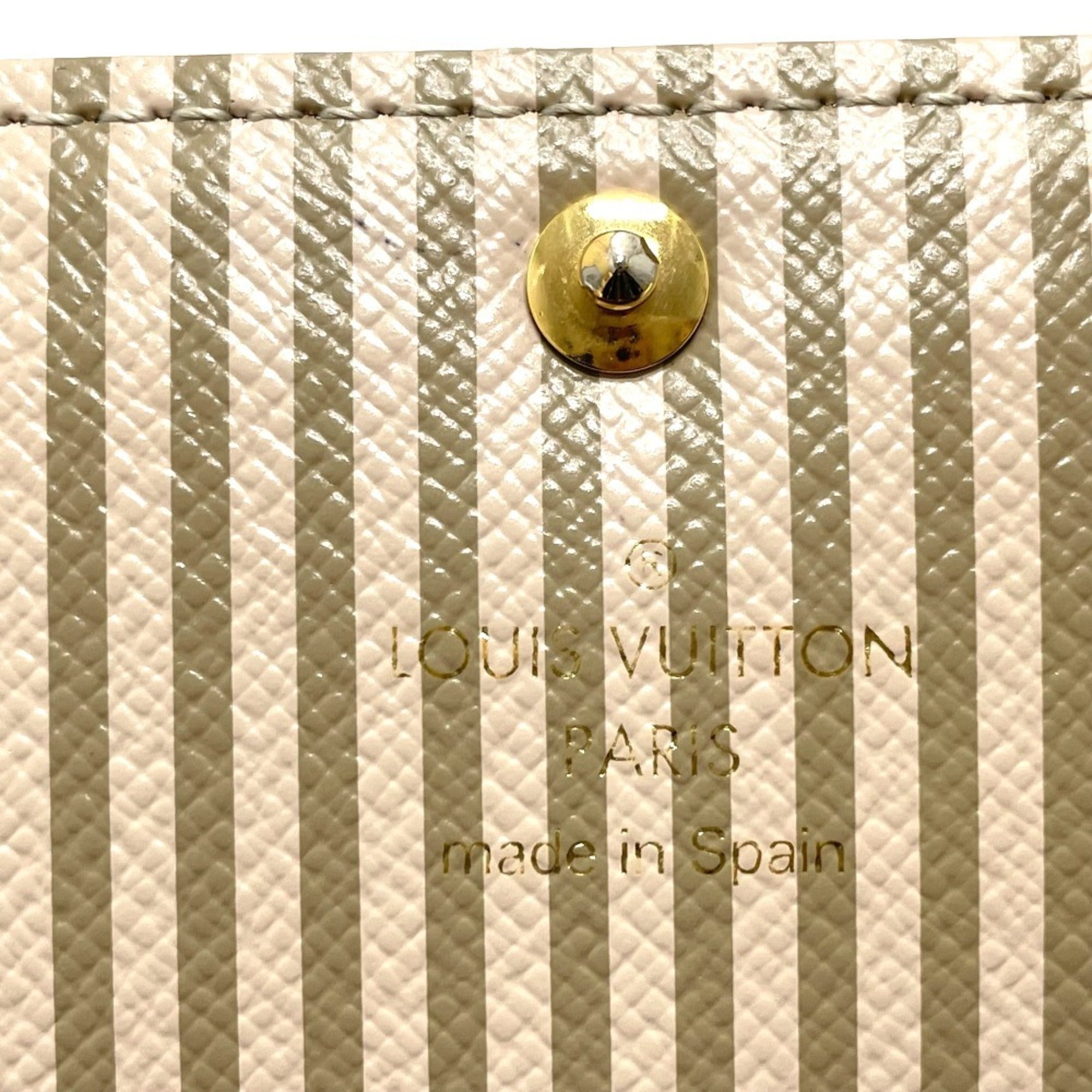 Louis Vuitton Damier Brown Damier Canvas Ebene Damier Canvas Long Wallet (Bi-Fold) (Pre-Owned)