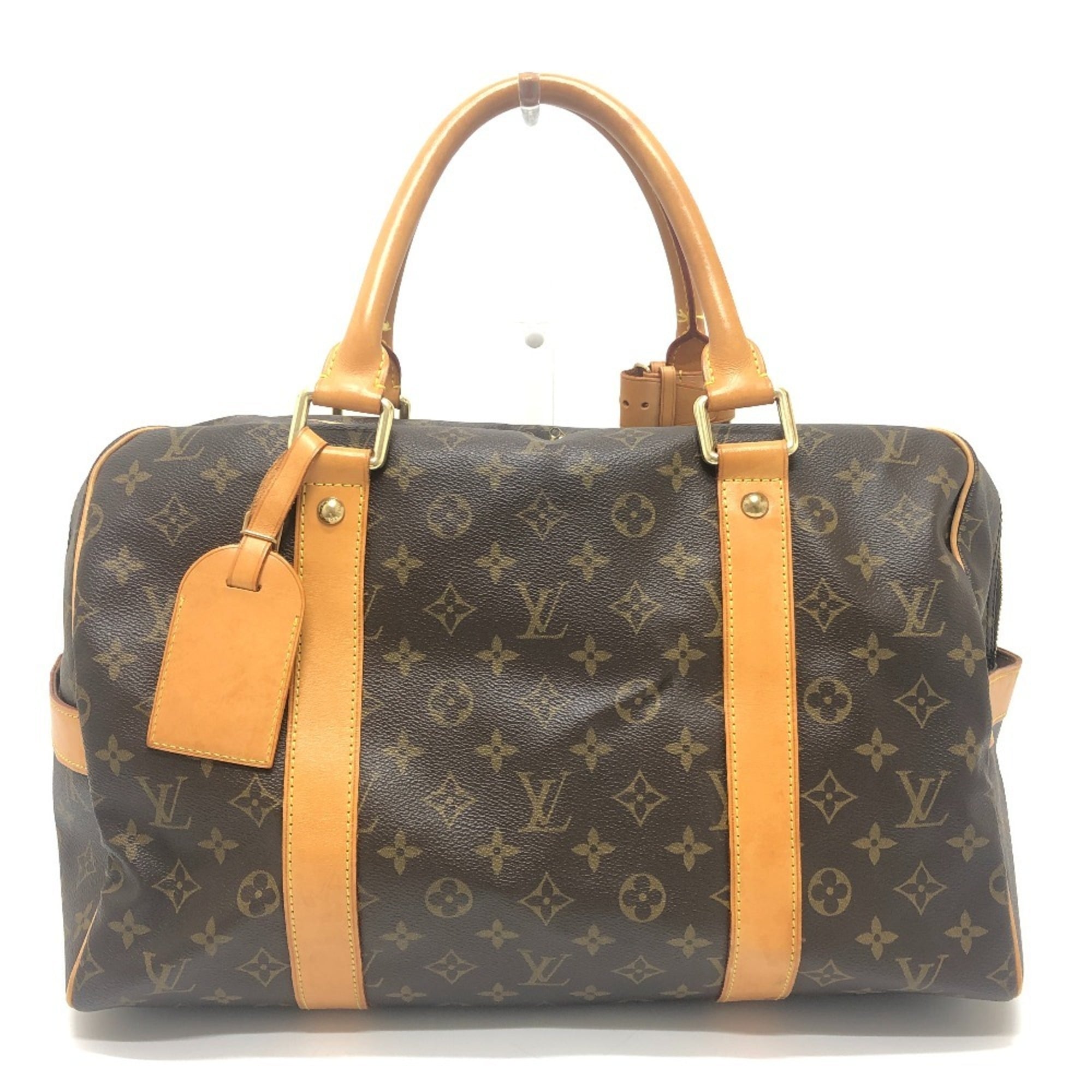 Louis Vuitton Brown Monogram Canvas Boston Bag (Pre-Owned)