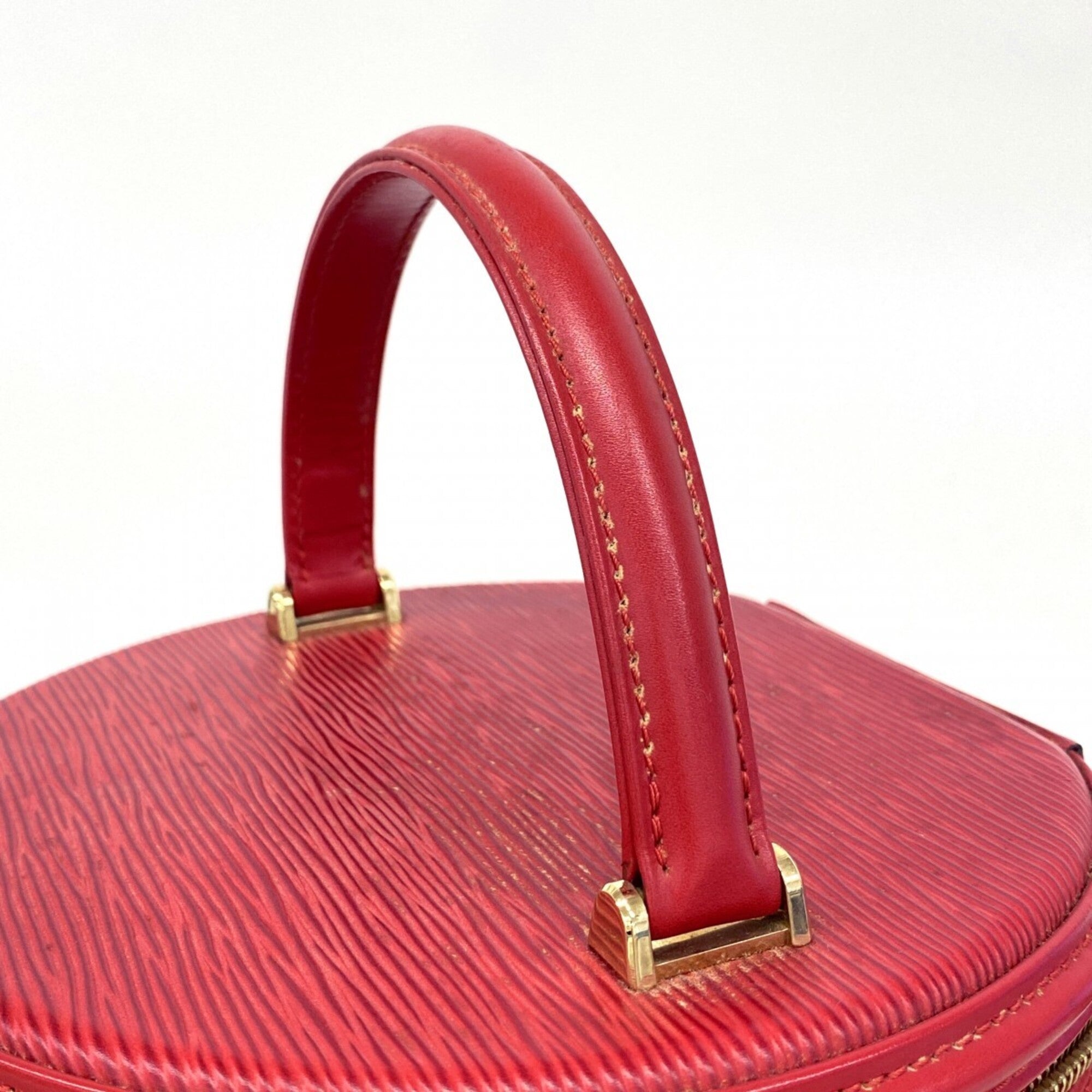 Louis Vuitton Castilian Red Handbag (Pre-Owned)