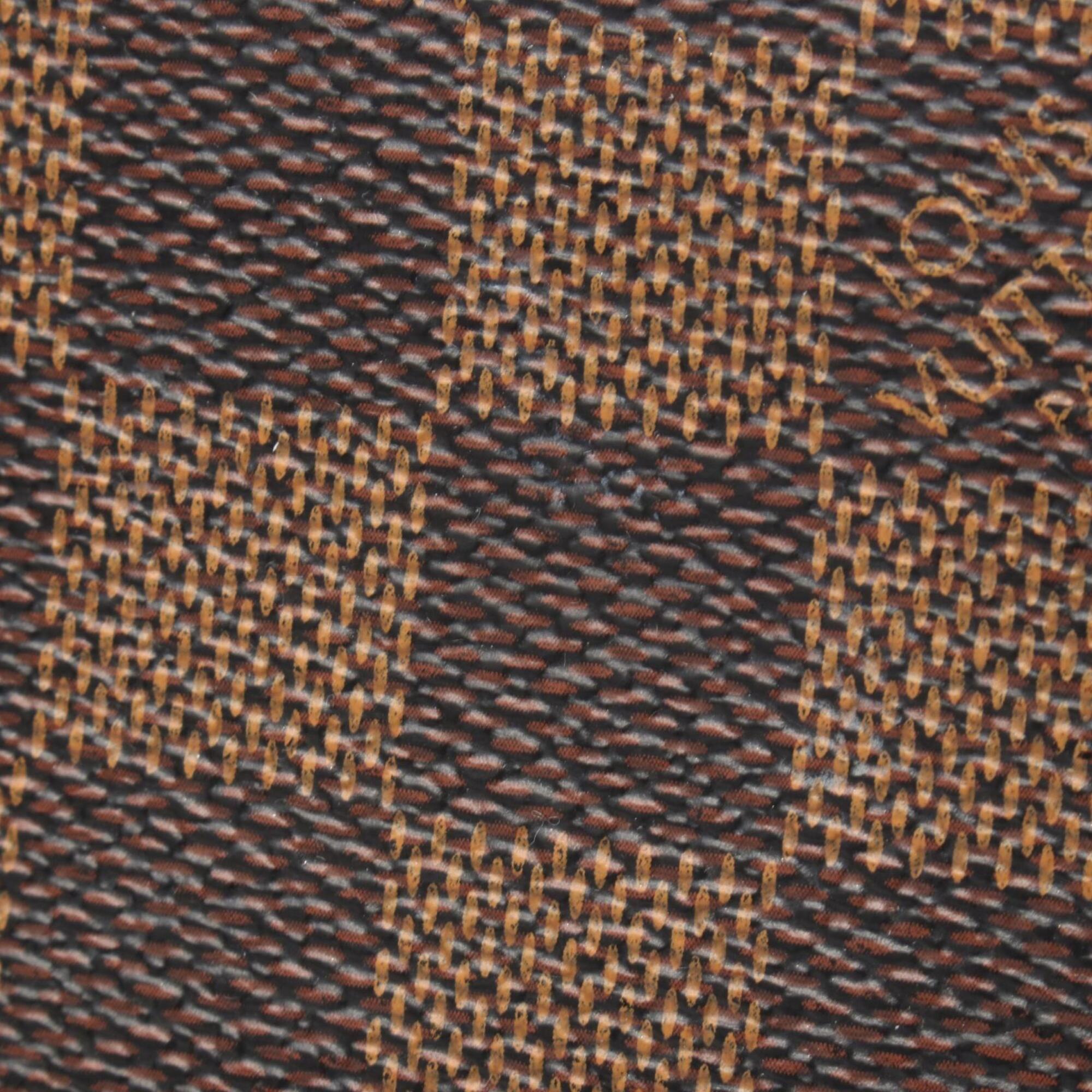 Louis Vuitton Brown Ebene Coated Canvas Damier Canvas Middle Wallet (Bi-Fold) (Pre-Owned)