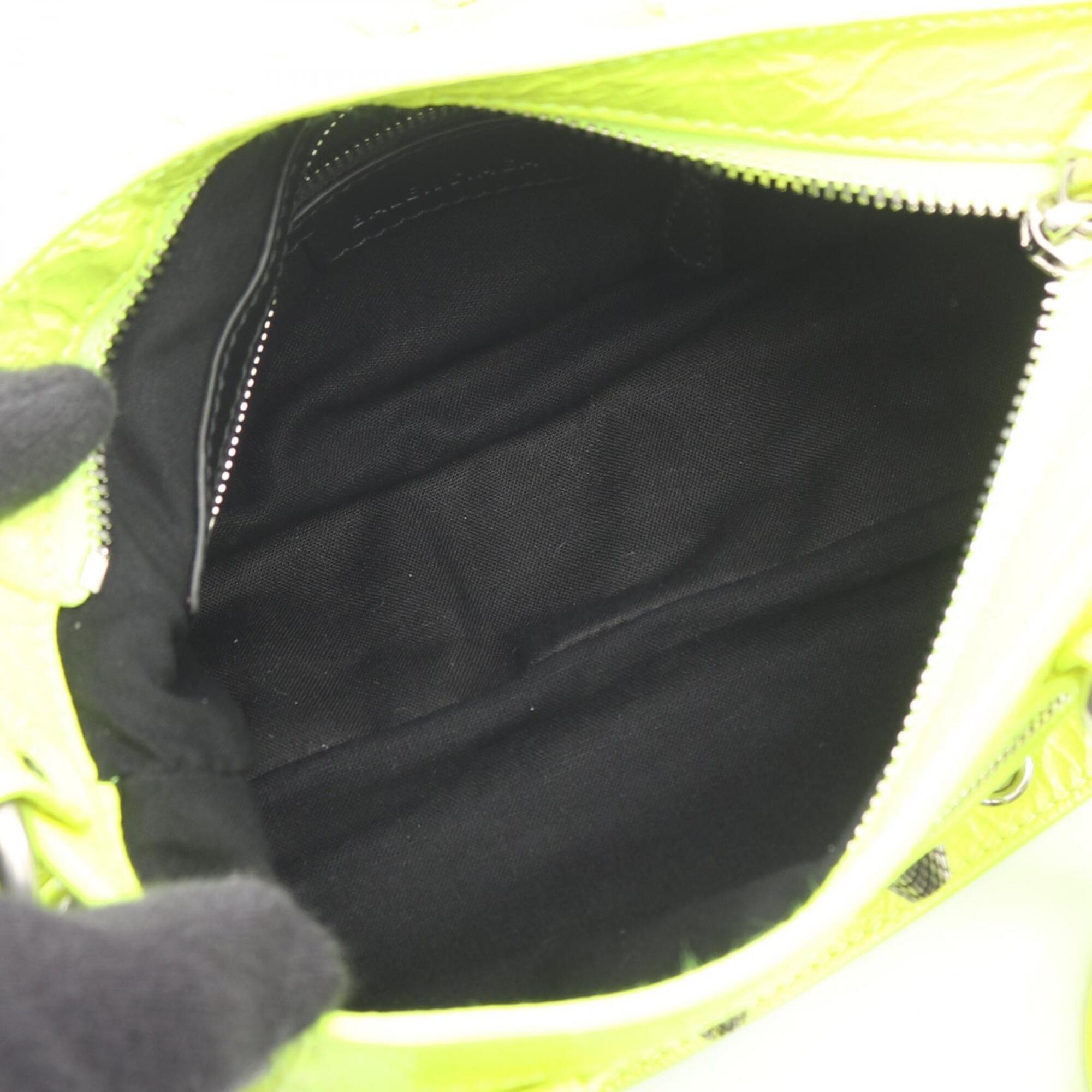 Balenciaga Green Leather Handbag (Pre-Owned)