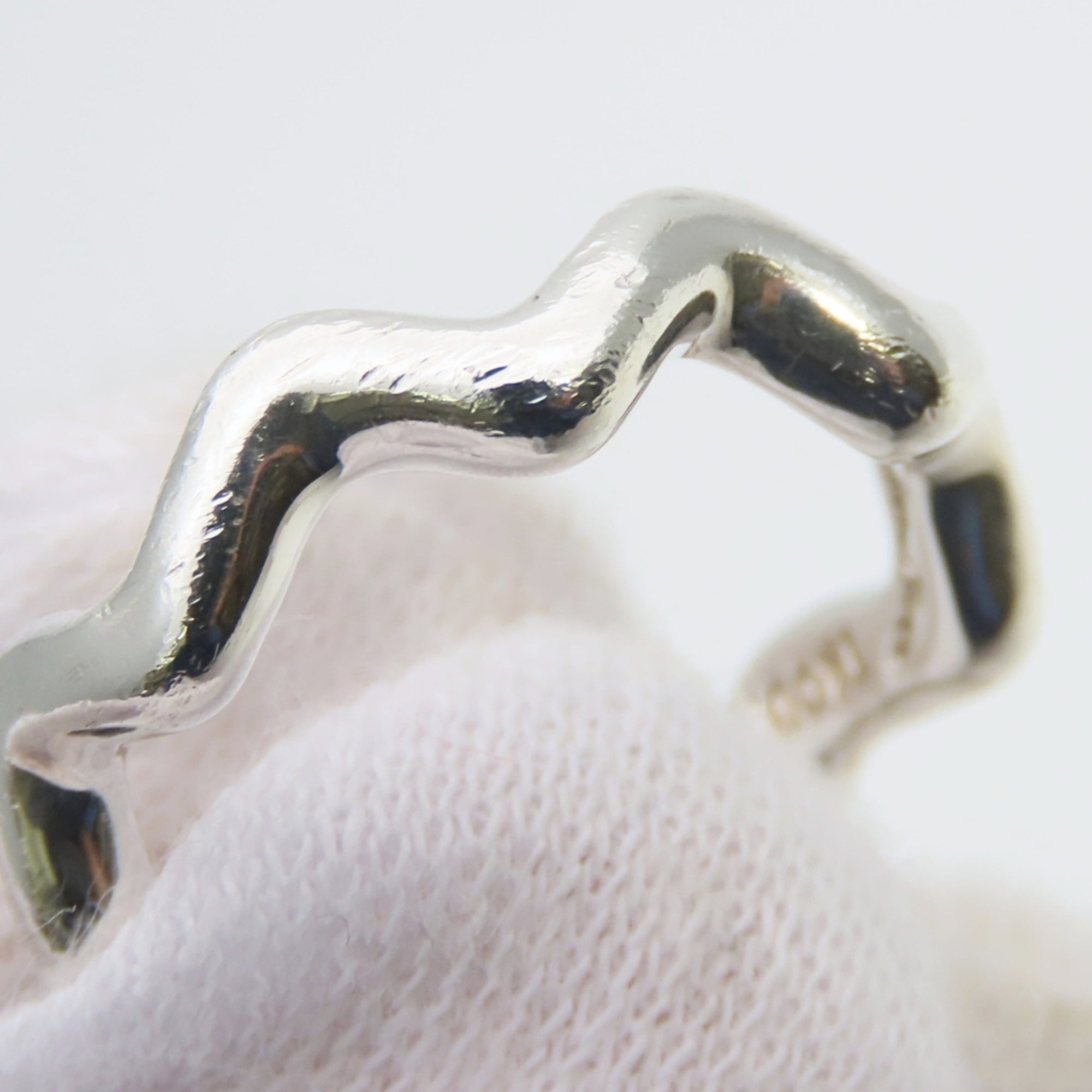 Tiffany Silver Silver 925 Band Ring (Pre-Owned)