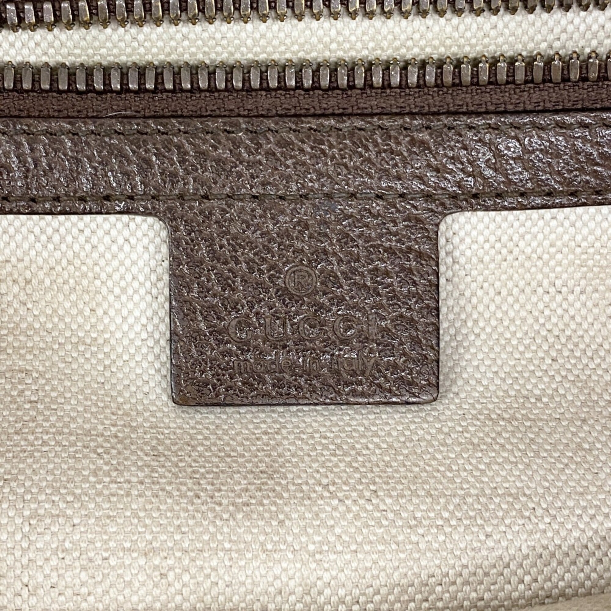 Gucci Brown Pvc Shoulder Bag (Pre-Owned)