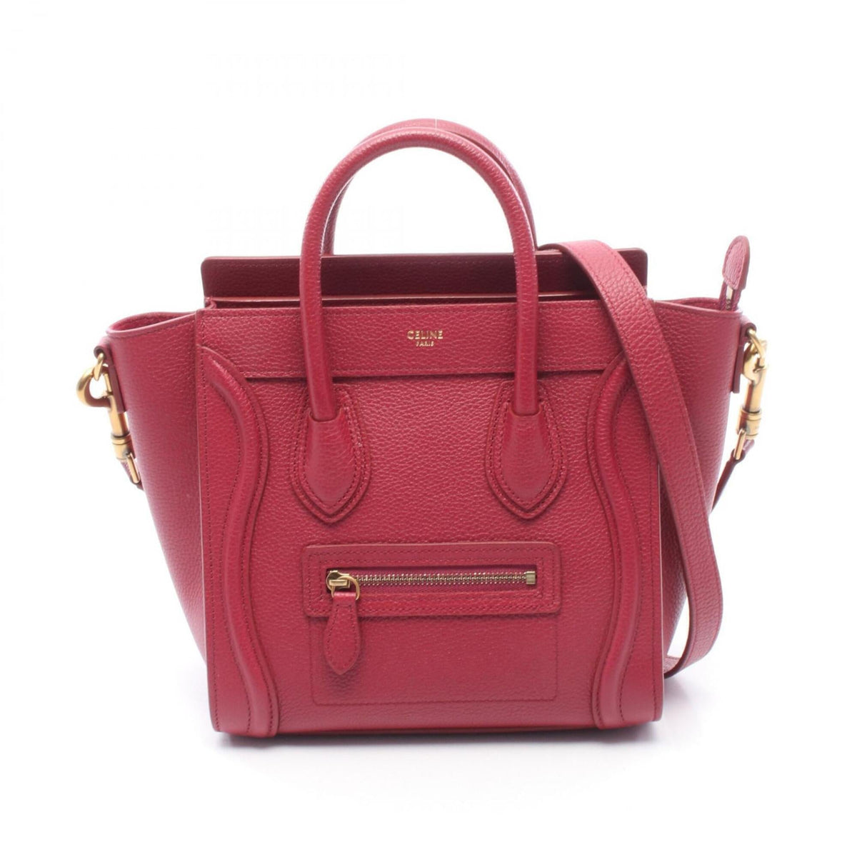 Celine Pink Leather Handbag (Pre-Owned)