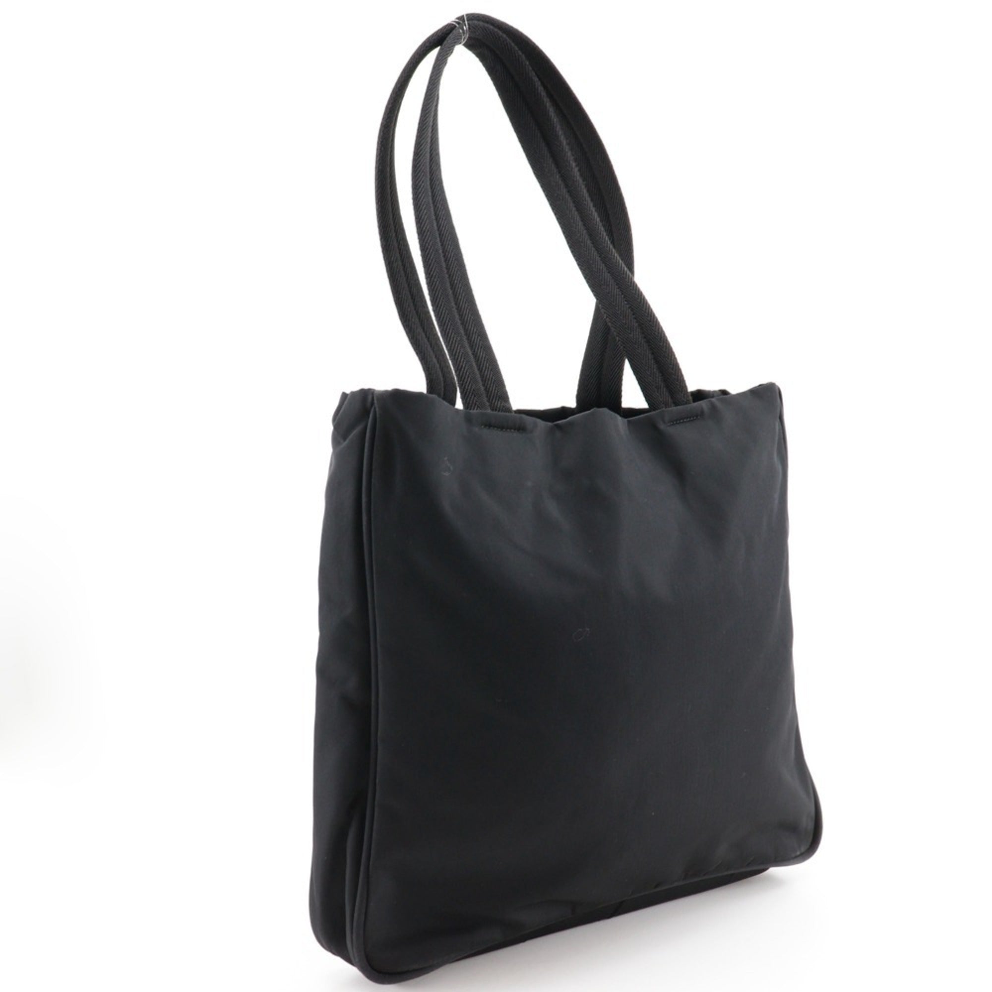 Prada Black Nylon Tote Bag (Pre-Owned)