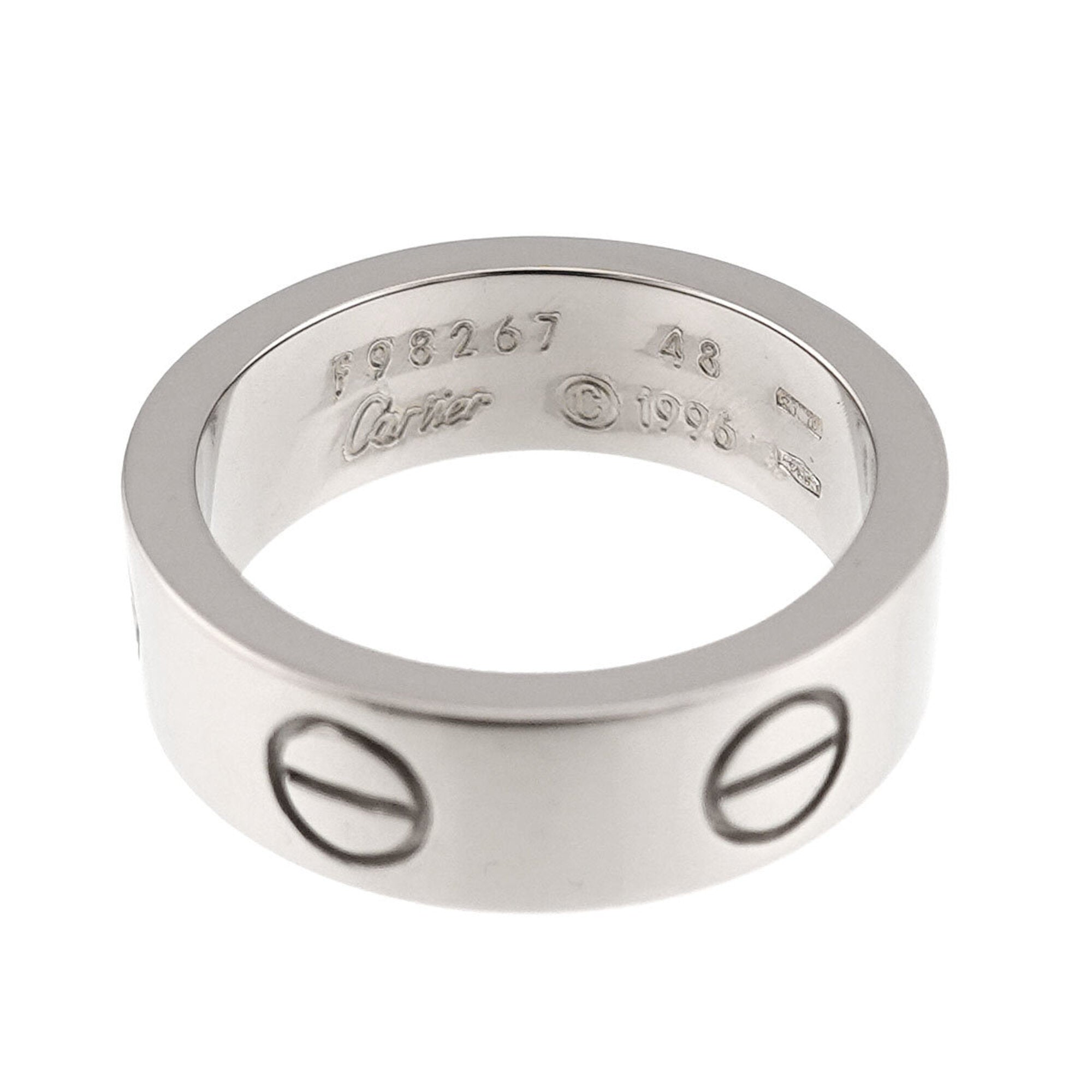 Cartier White Gold (18K) Band Ring (Pre-Owned)