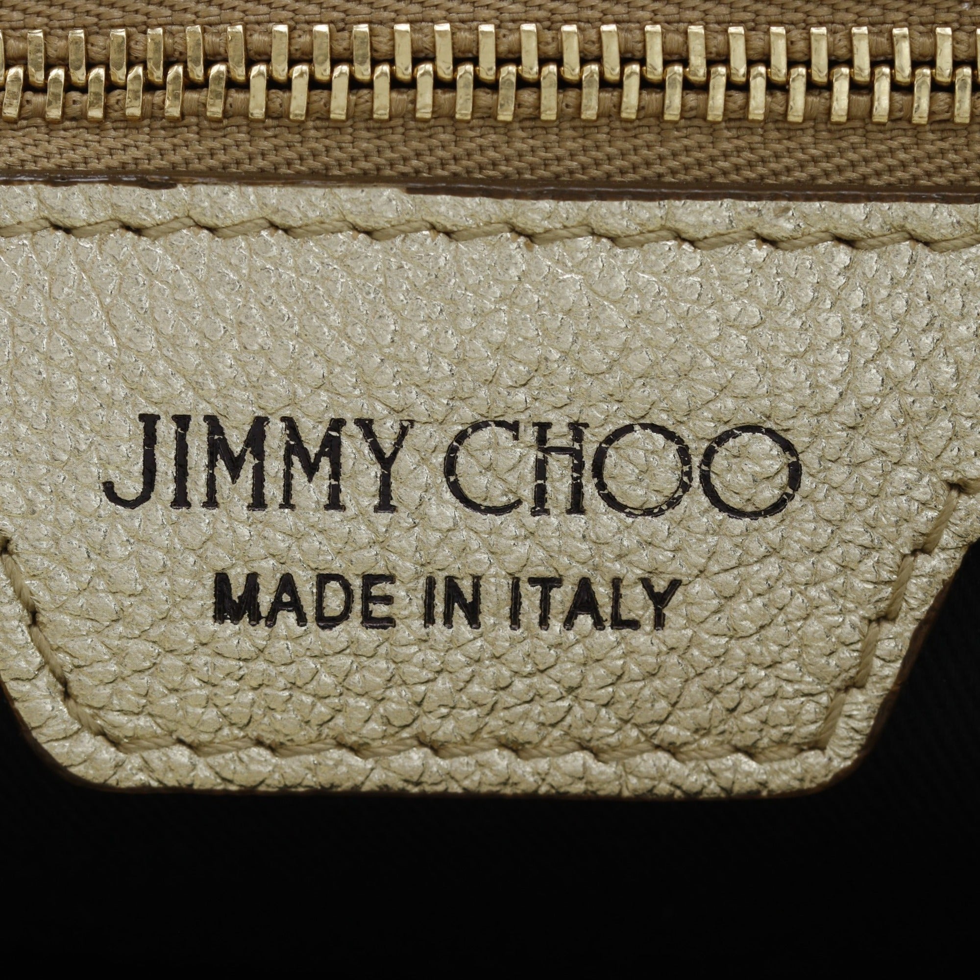 Jimmy Choo Silver Leather Tote Bag (Pre-Owned)