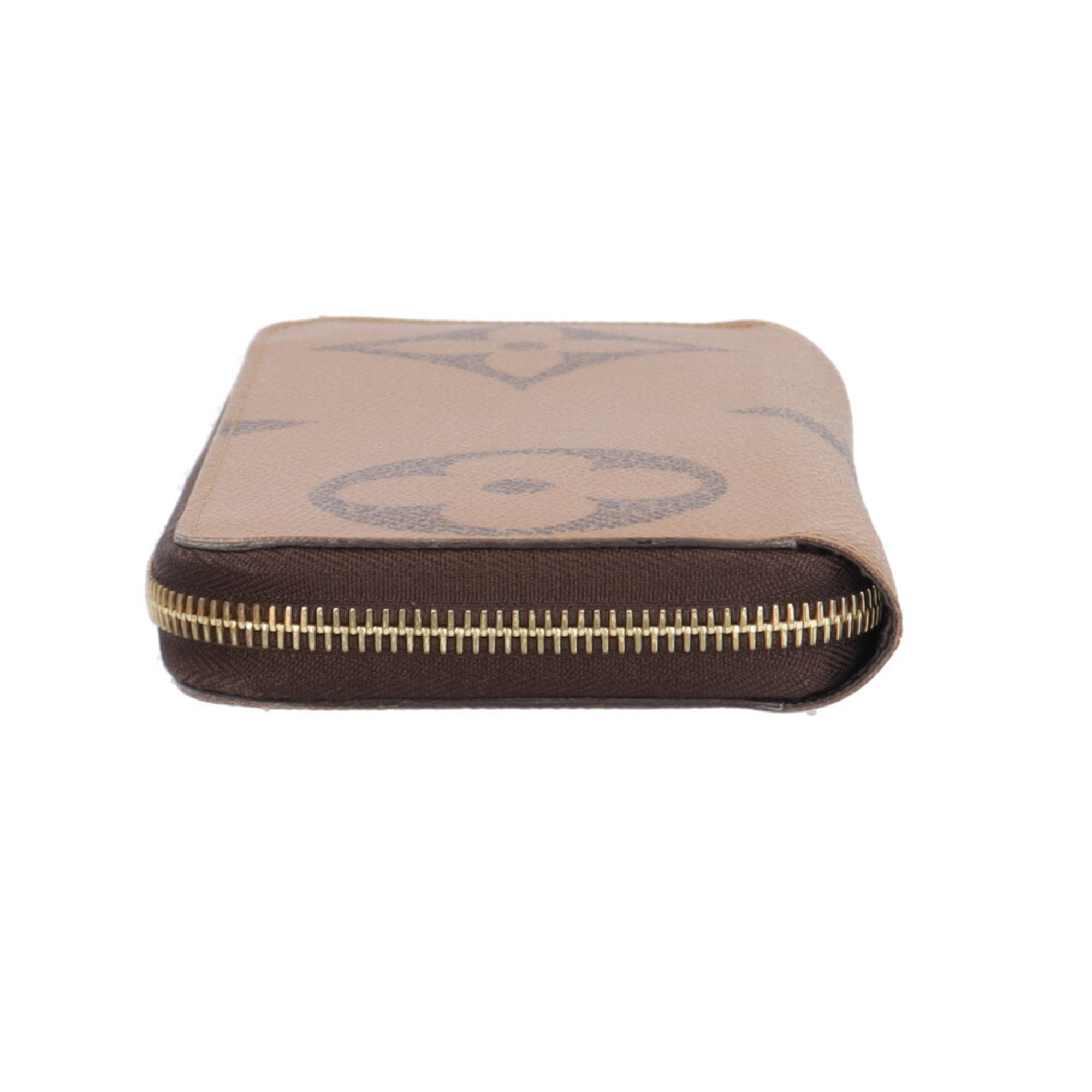 Louis Vuitton Brown Monogram Long Wallet (Bi-Fold) (Pre-Owned)