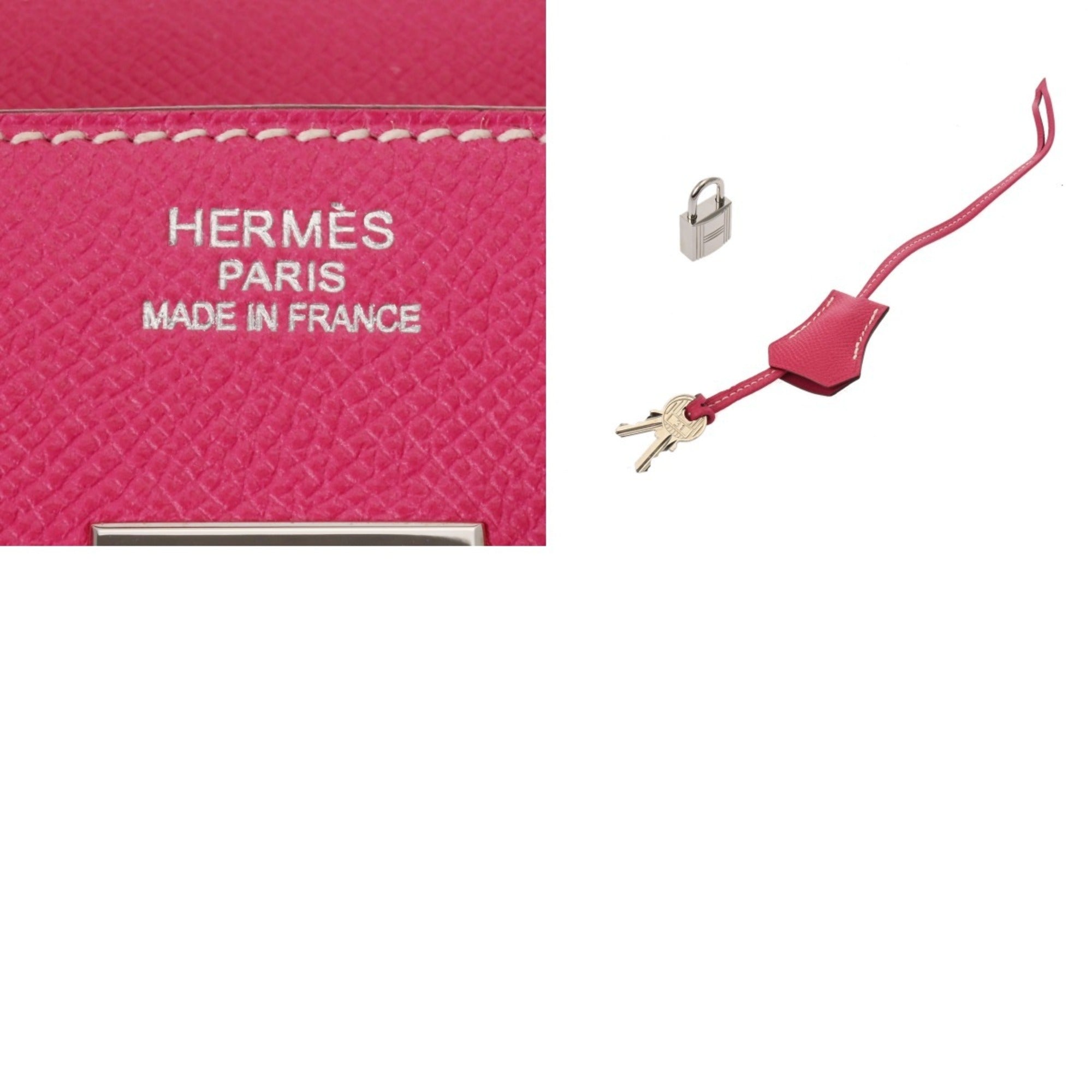 Hermes Birkin Rose Tyrien Leather Handbag (Pre-Owned)